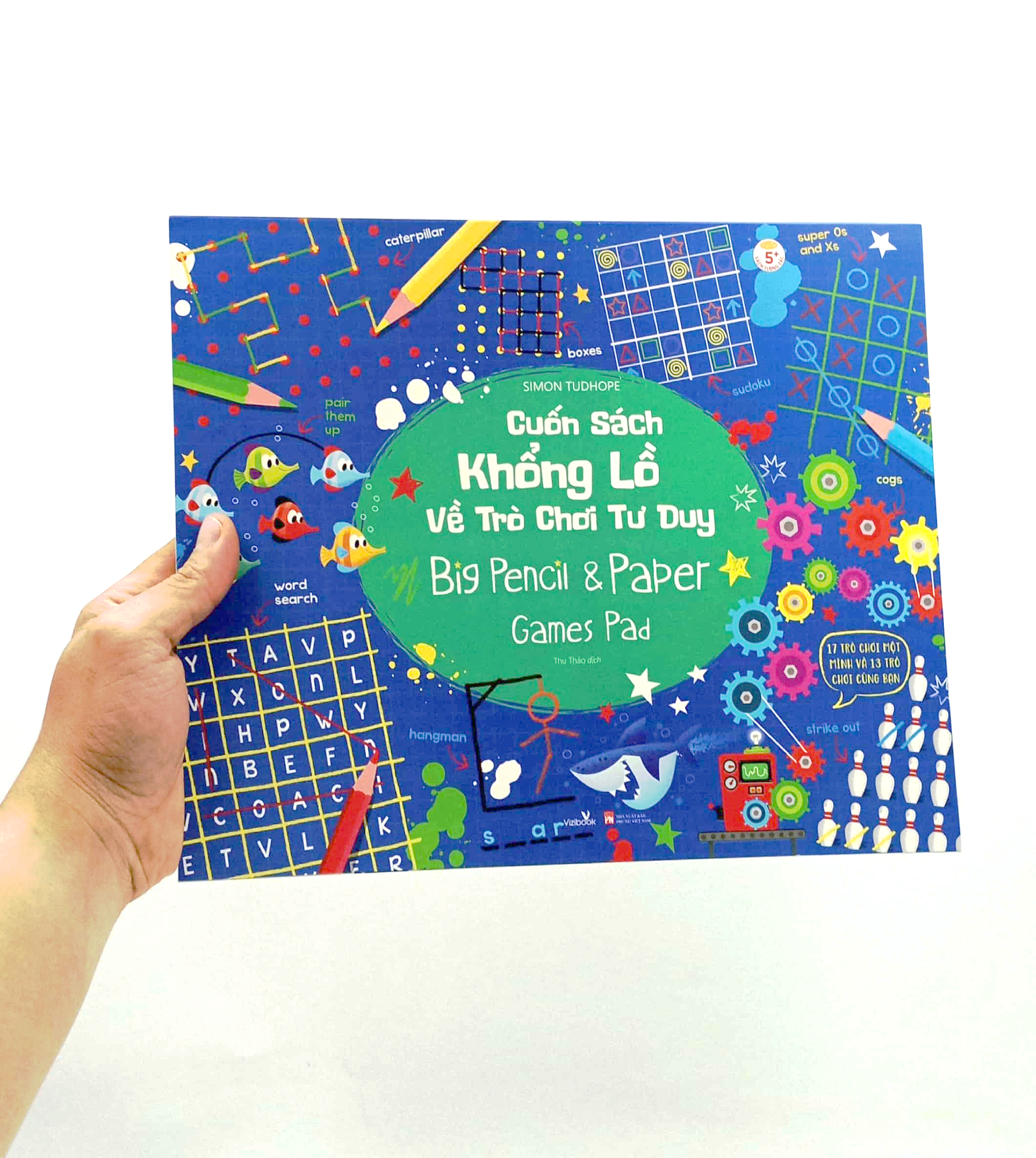 Cuốn Sách Khổng Lồ Về Trò Chơi Tư Duy - Big Pencil And Paper Games Pad PDF đọc ebook online, epub online, nghe sách nói audio miễn phí.