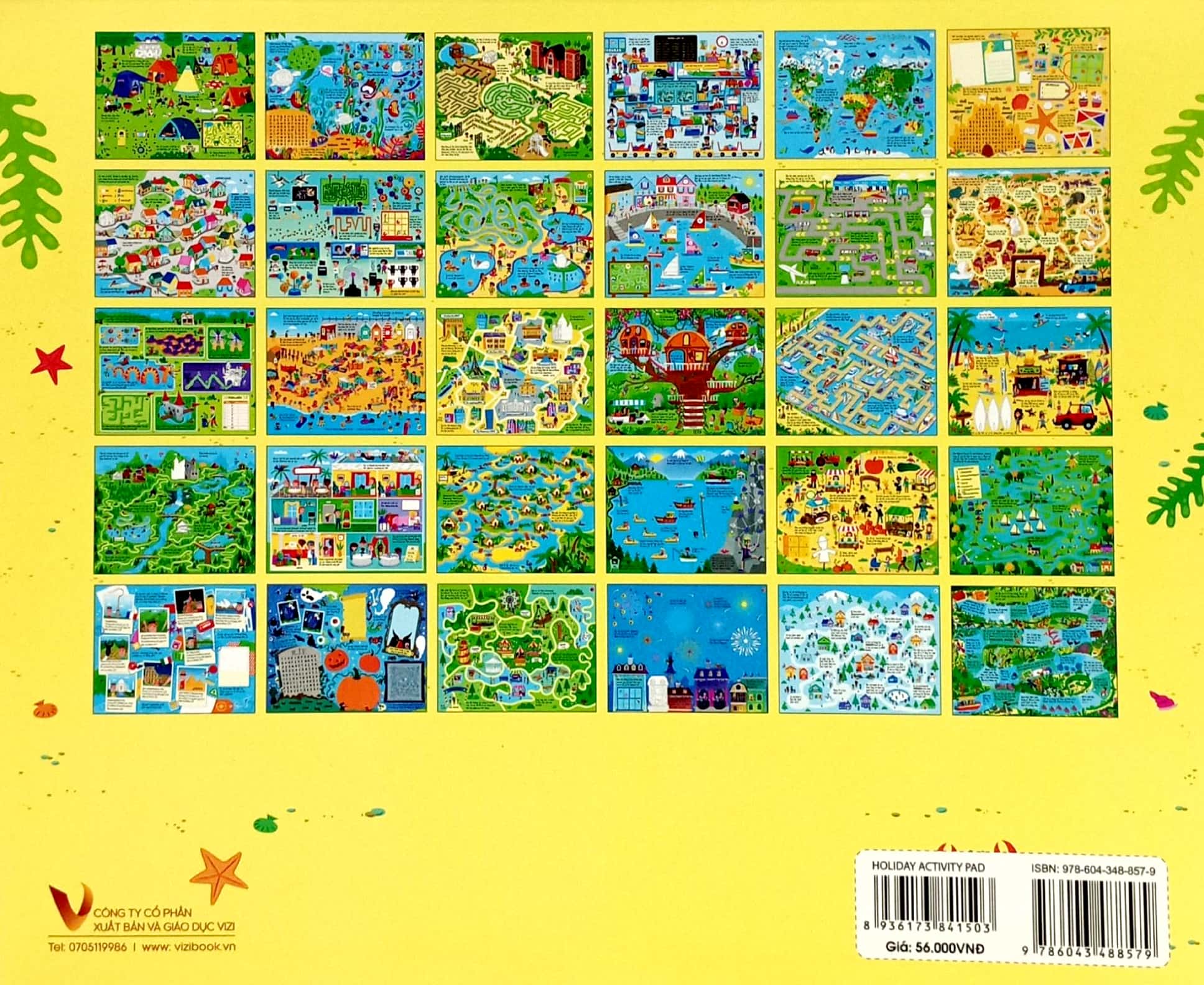 Cuốn Sách Khổng Lồ Về Trò Chơi Tư Duy - Holiday Activity Pad PDF đọc ebook online, epub online, nghe sách nói audio miễn phí. Tải sách Cuốn Sách Khổng Lồ Về Trò Chơi Tư Duy - Holiday Activity Pad PDF đọc ebook online, epub online, nghe sách nói audio miễn phí.