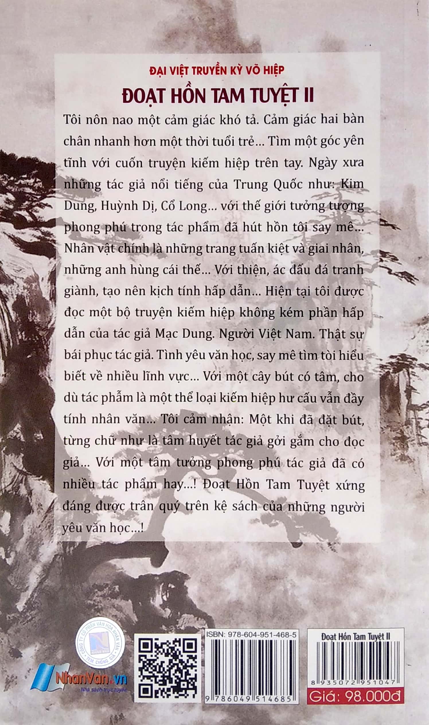 Đại Việt Truyền Kỳ Võ Hiệp - Đoạt Hồn Tam Tuyệt II PDF đọc ebook online, epub online, nghe sách nói audio miễn phí. Tải sách Đại Việt Truyền Kỳ Võ Hiệp - Đoạt Hồn Tam Tuyệt II PDF đọc ebook online, epub online, nghe sách nói audio miễn phí.
