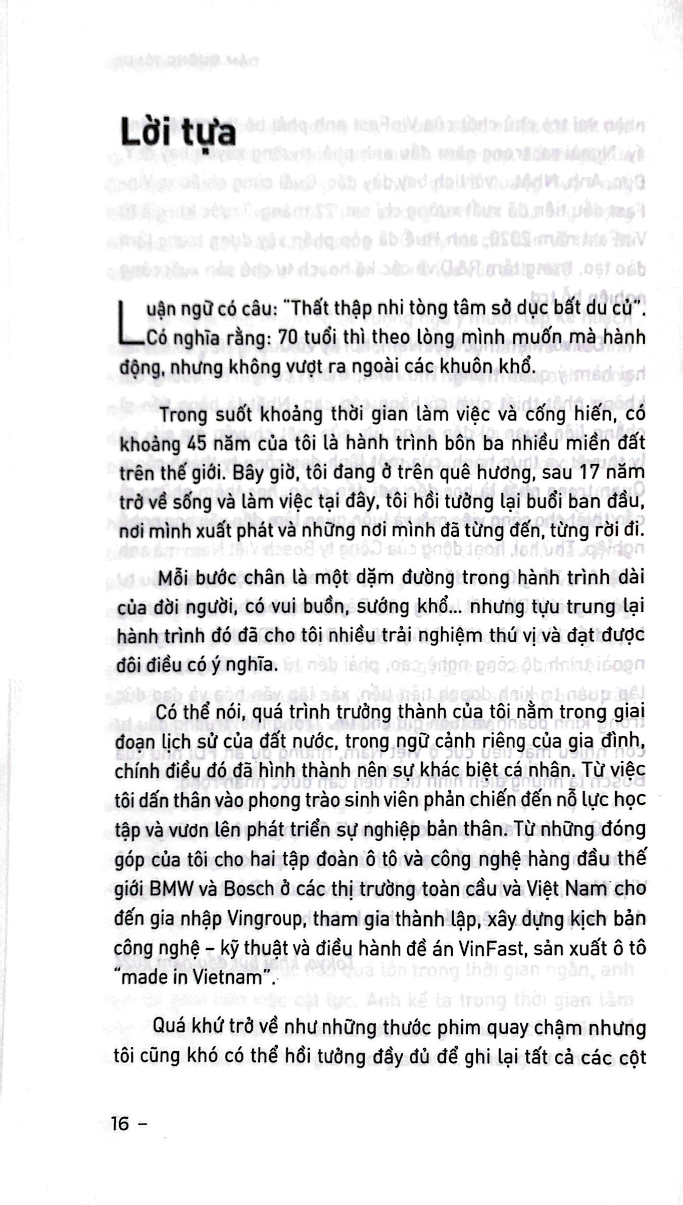 Dặm Đường Tôi Đi - Hành Trình Từ BMW, Bosch Đến Vinfast PDF