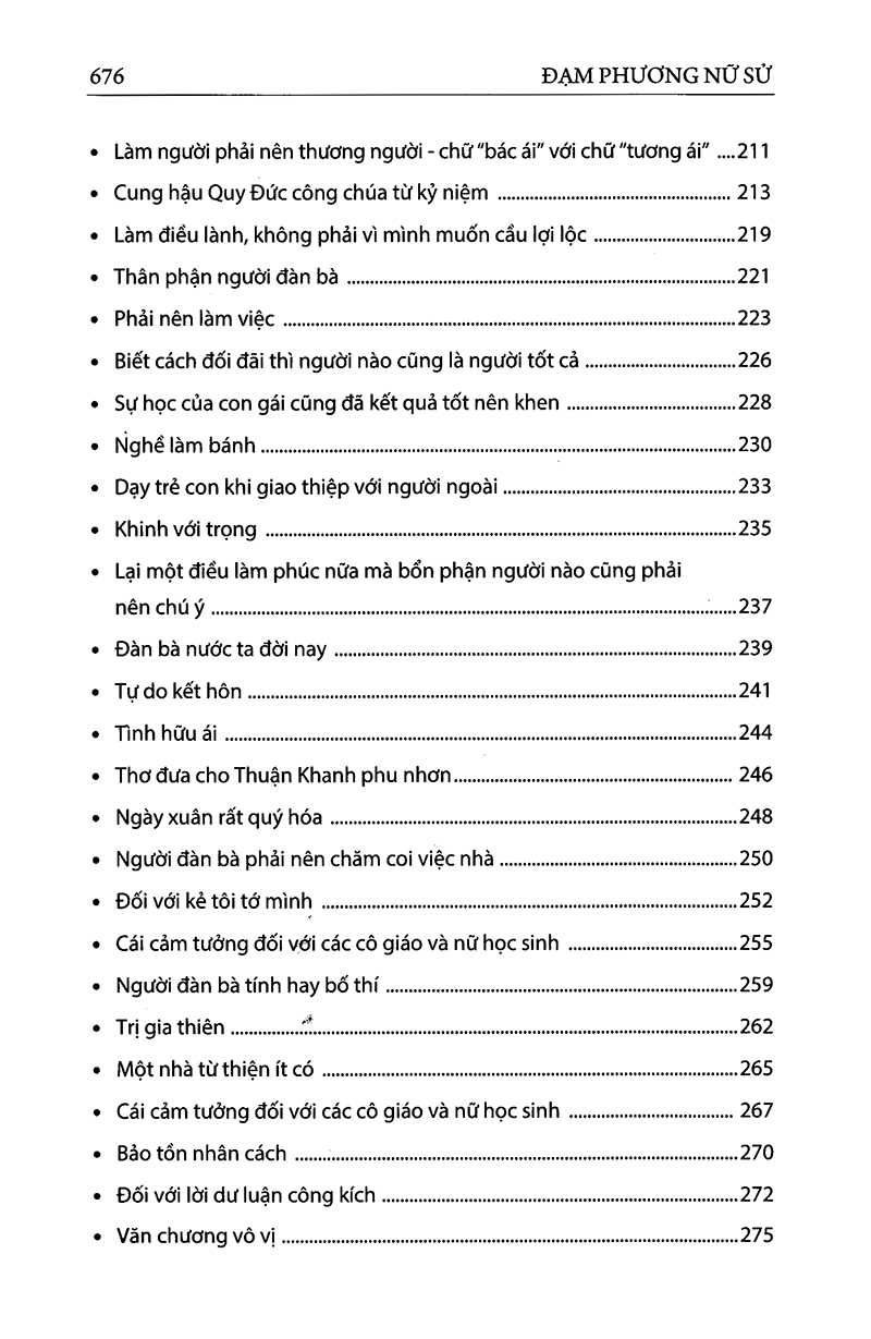 Đạm Phương Nữ Sử - Vấn Đề Phụ Nữ Ở Nước Ta PDF
