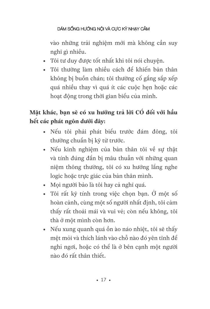 Dám Sống Hướng Nội Và Cực Kỳ Nhạy Cảm - Cẩm Nang Về Ranh Giới, Niềm Vui, Và Sự Chữa Lành PDF đọc ebook online, epub online, nghe sách nói audio miễn phí.