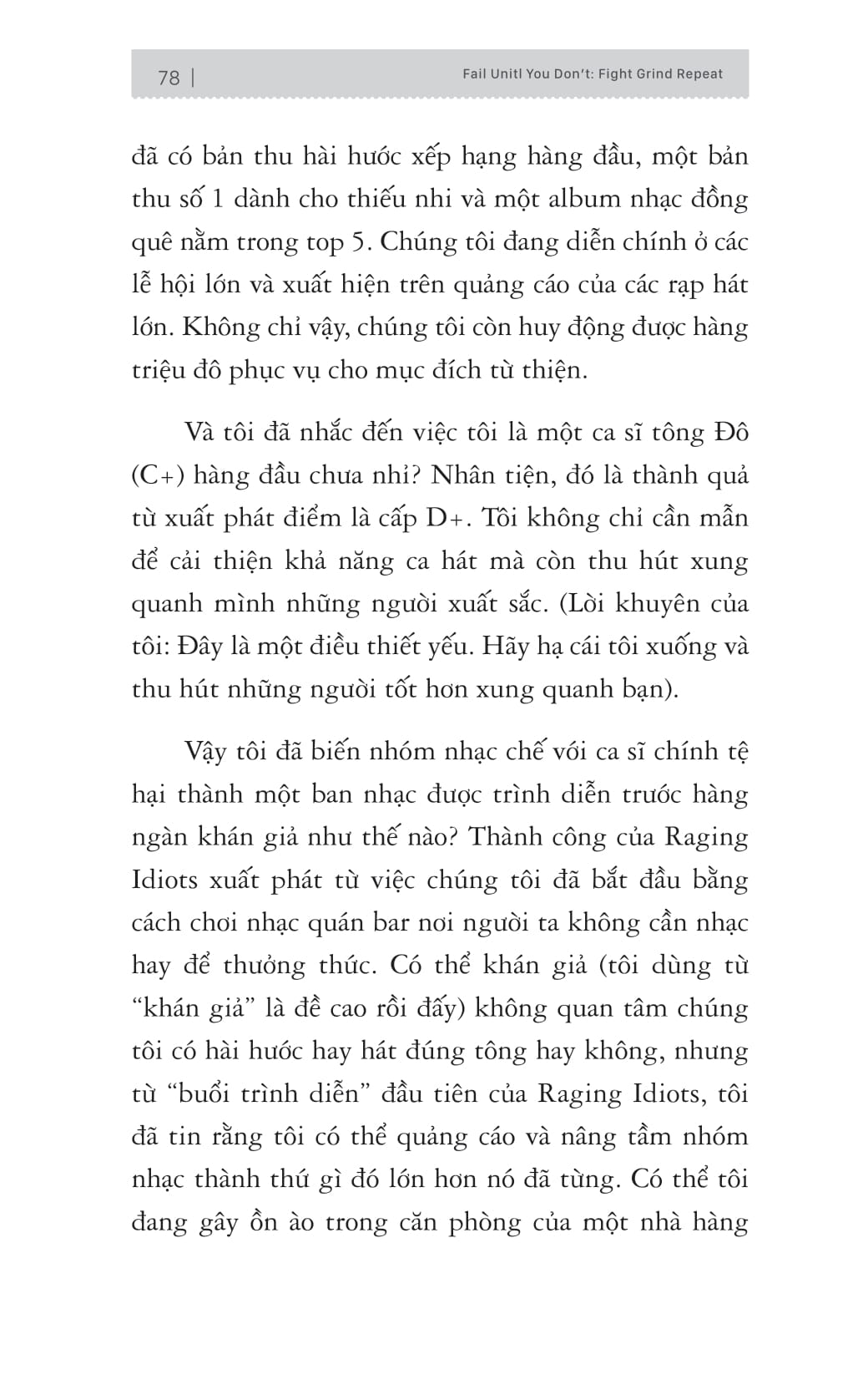 Dám Thất Bại - Những Nỗ Lực Dám Thất Bại - Những Nỗ Lực