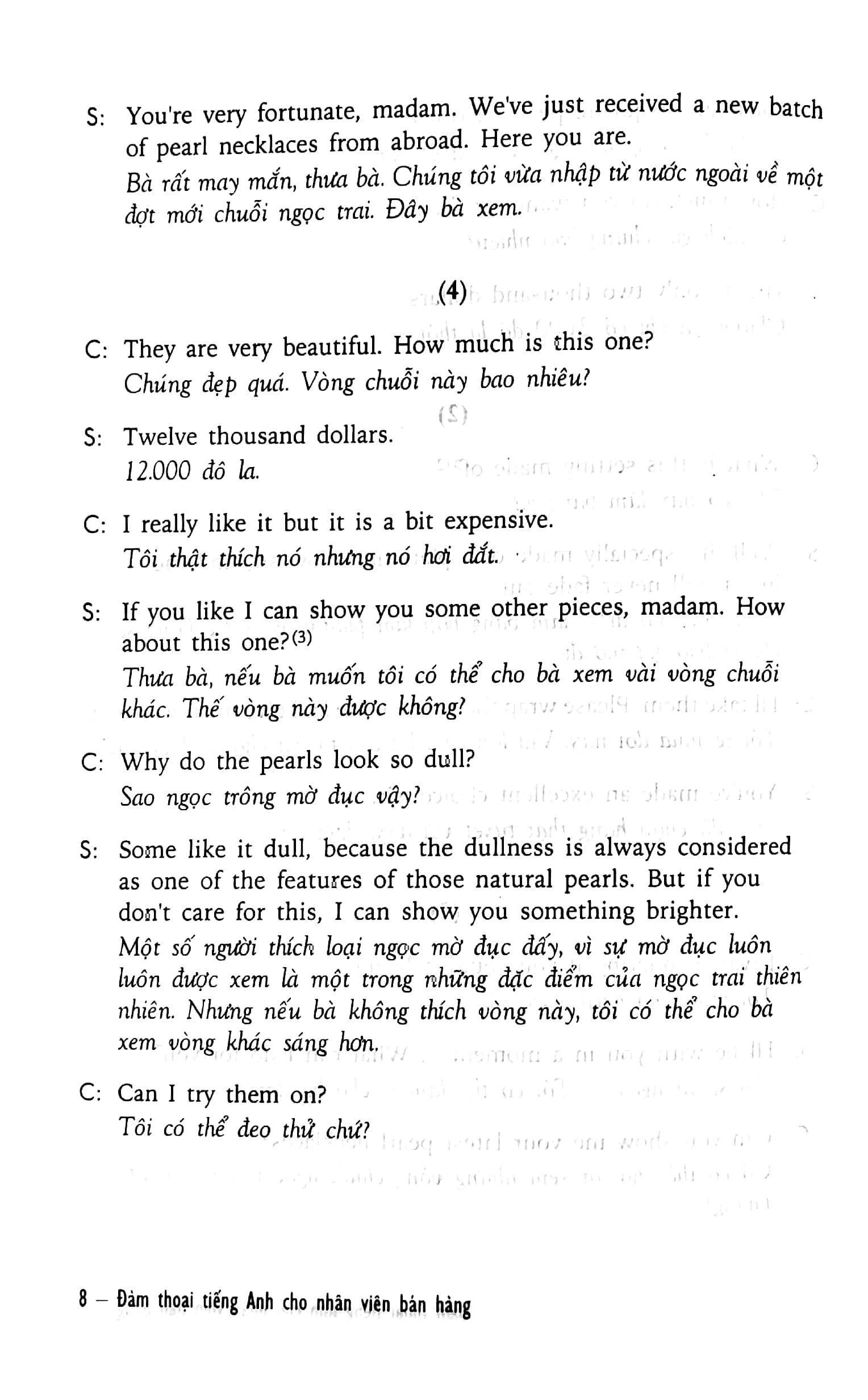 Đàm Thoại Tiếng Anh Cho Nhân Viên Bán Hàng - Kèm CD PDF Đàm Thoại Tiếng Anh Cho Nhân Viên Bán Hàng - Kèm CD PDF