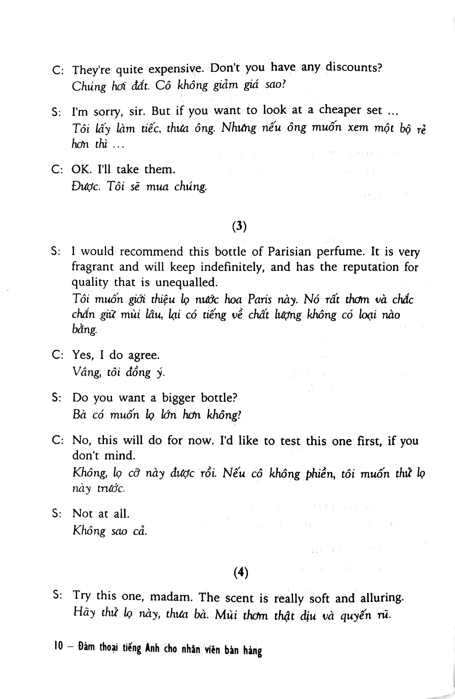 Đàm Thoại Tiếng Anh Cho Nhân Viên Bán Hàng - Kèm CD PDF Đàm Thoại Tiếng Anh Cho Nhân Viên Bán Hàng - Kèm CD PDF