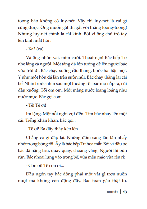 Danh Tác Văn Học Việt Nam - Đôi Mắt (Tái Bản 2024) PDF đọc ebook online, epub online, nghe sách nói audio miễn phí.