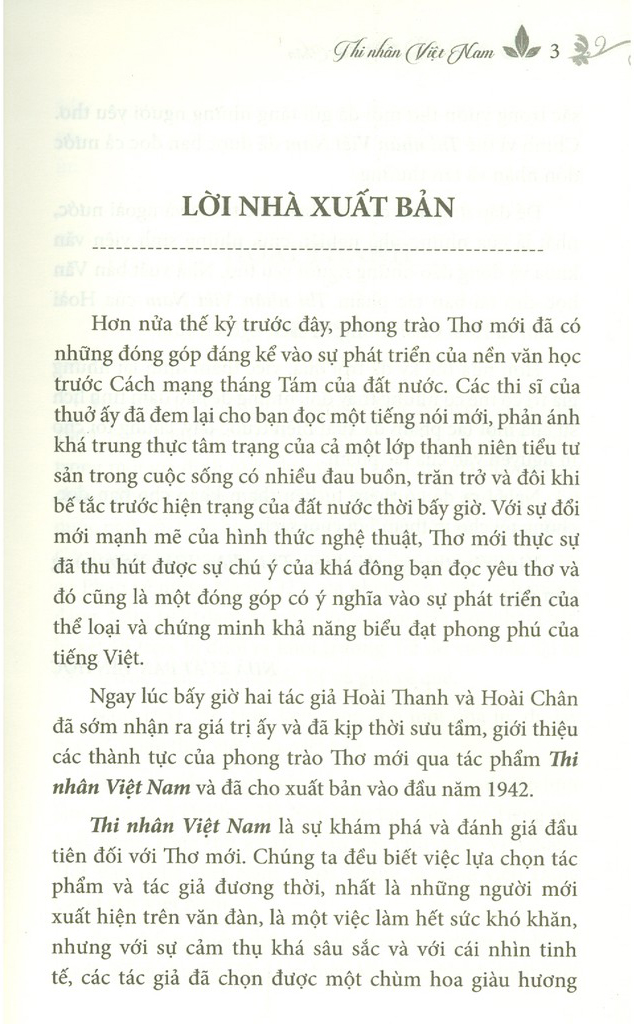 Danh Tác Văn Học Việt Nam - Thi Nhân Việt Nam - Bìa Cứng PDF