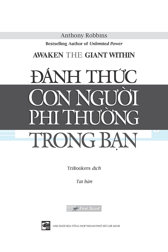 Đánh Thức Con Người Phi Thường Trong Bạn (Bìa Cứng) - Hình 3