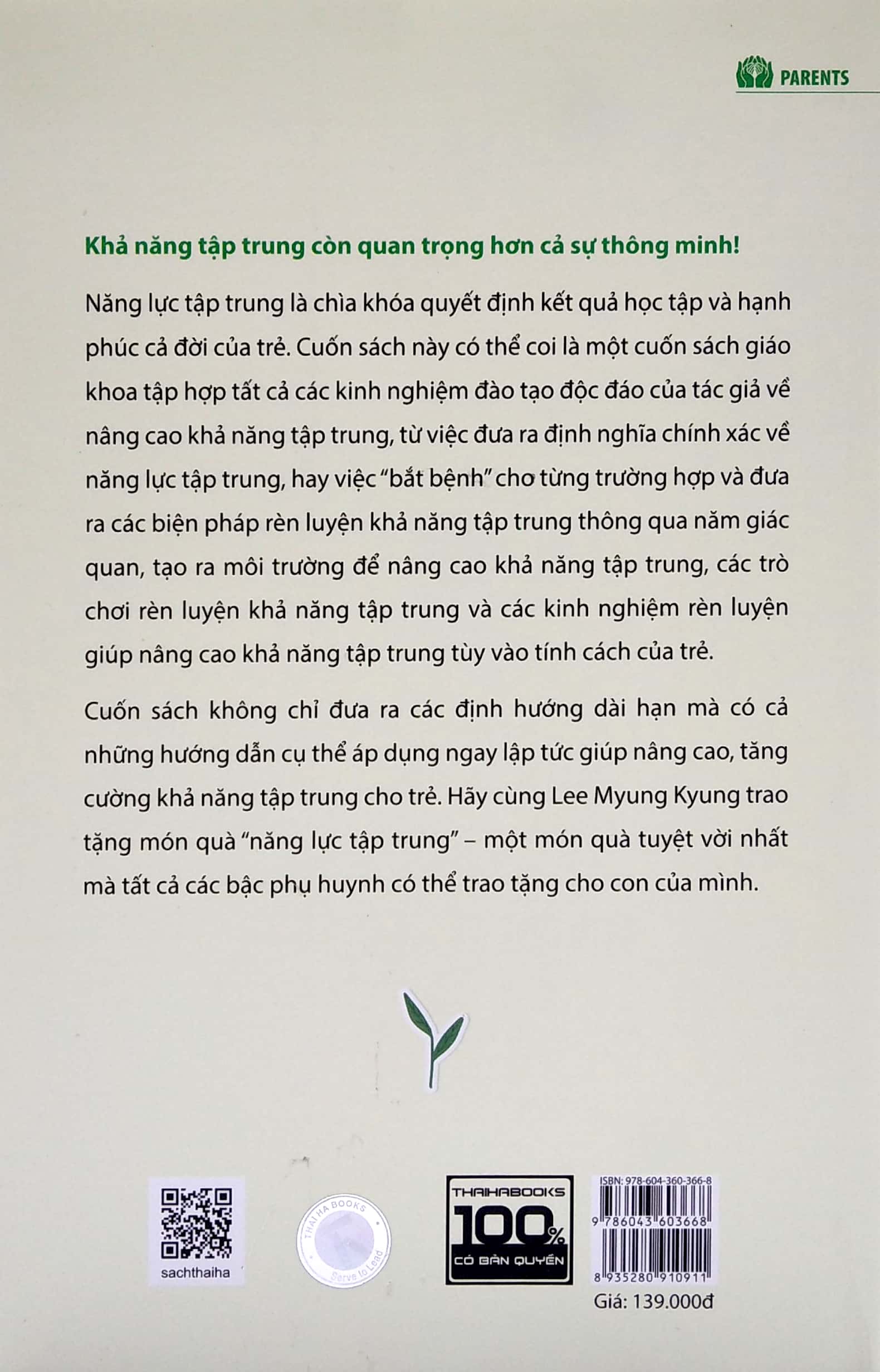 Đánh Thức Khả Năng Tập Trung Của Trẻ PDF