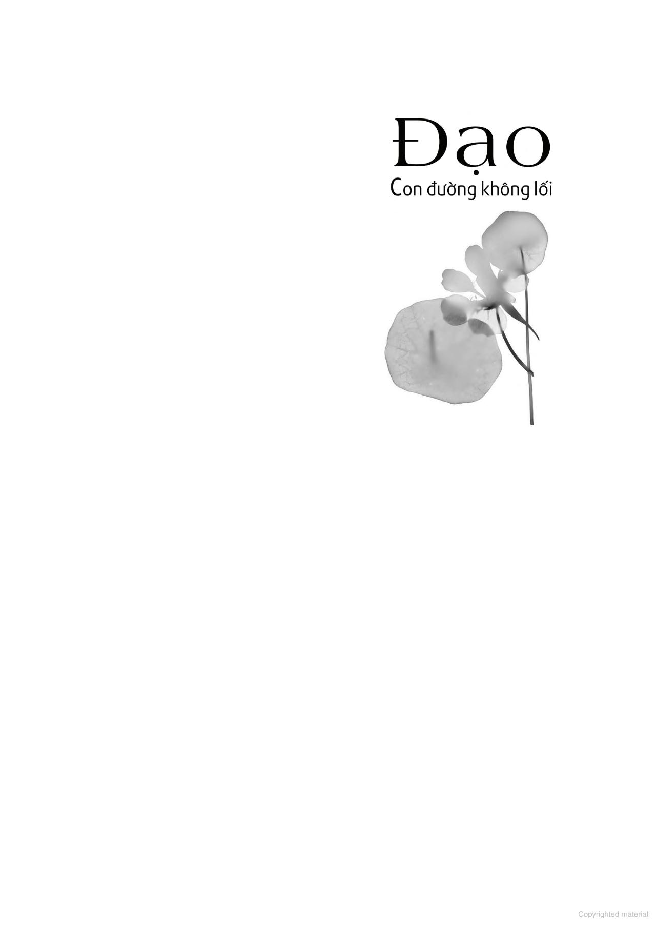 Đạo - Con Đường Không Lối PDF Đạo - Con Đường Không Lối PDF