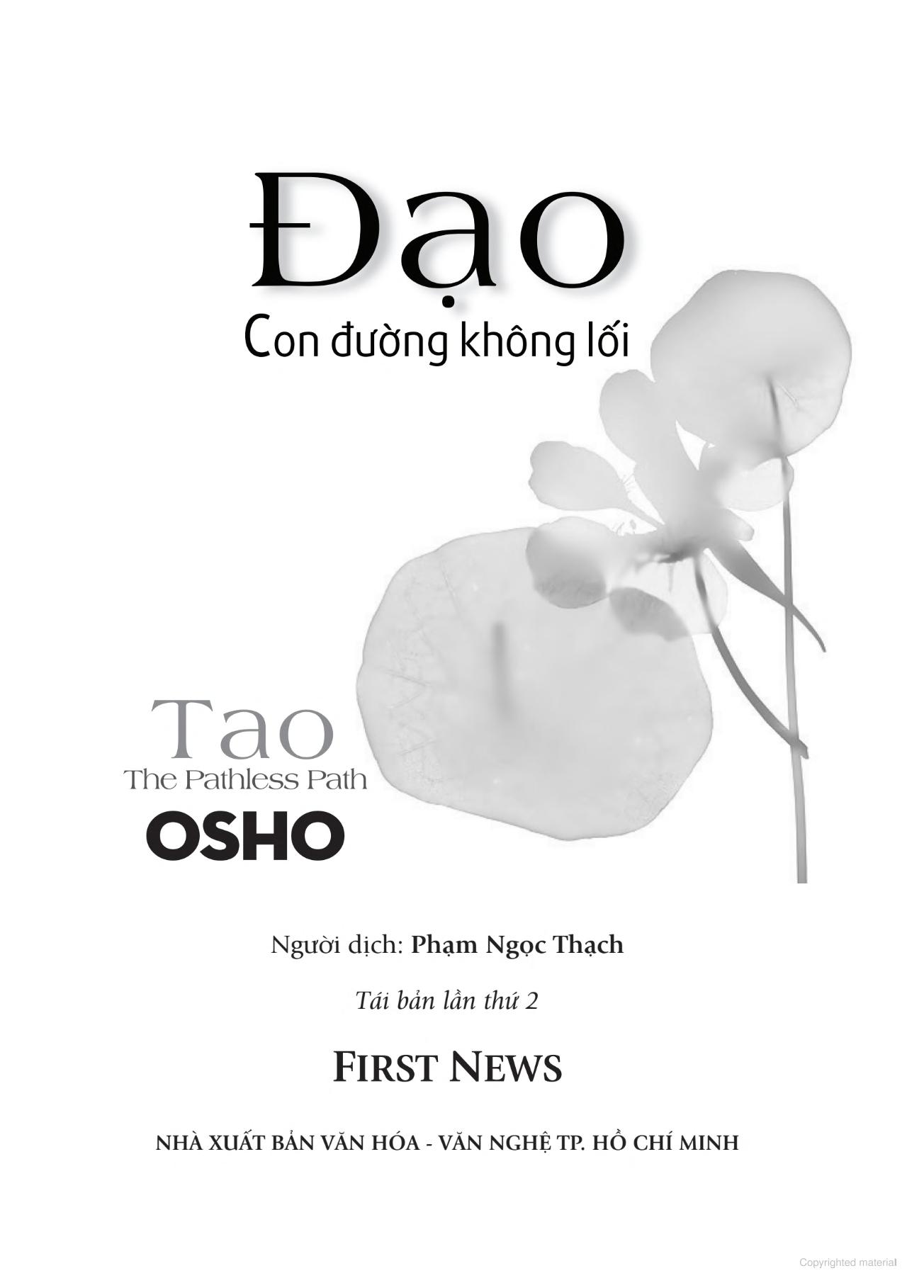 Đạo - Con Đường Không Lối PDF Đạo - Con Đường Không Lối PDF