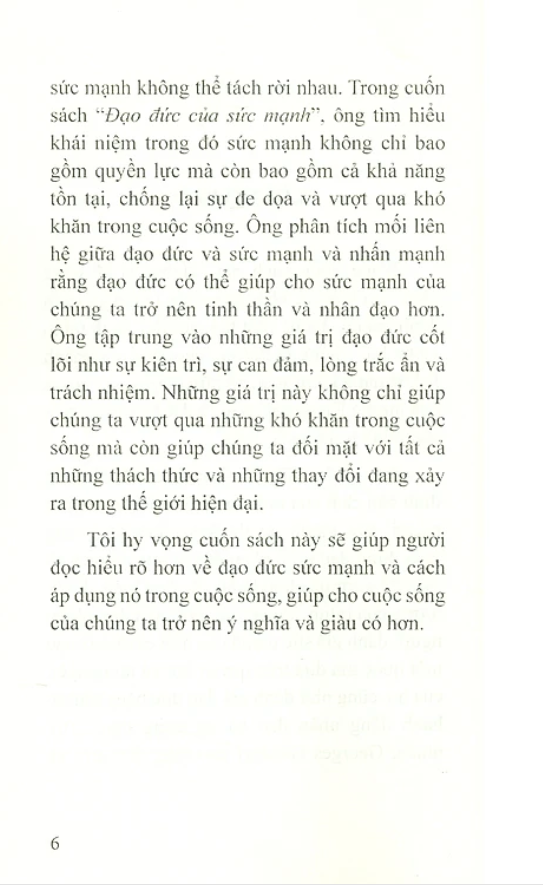 Đạo Đức Học Của Sức Mạnh PDF đọc ebook online, epub online, nghe sách nói audio miễn phí. Đạo Đức Học Của Sức Mạnh PDF đọc ebook online, epub online, nghe sách nói audio miễn phí.