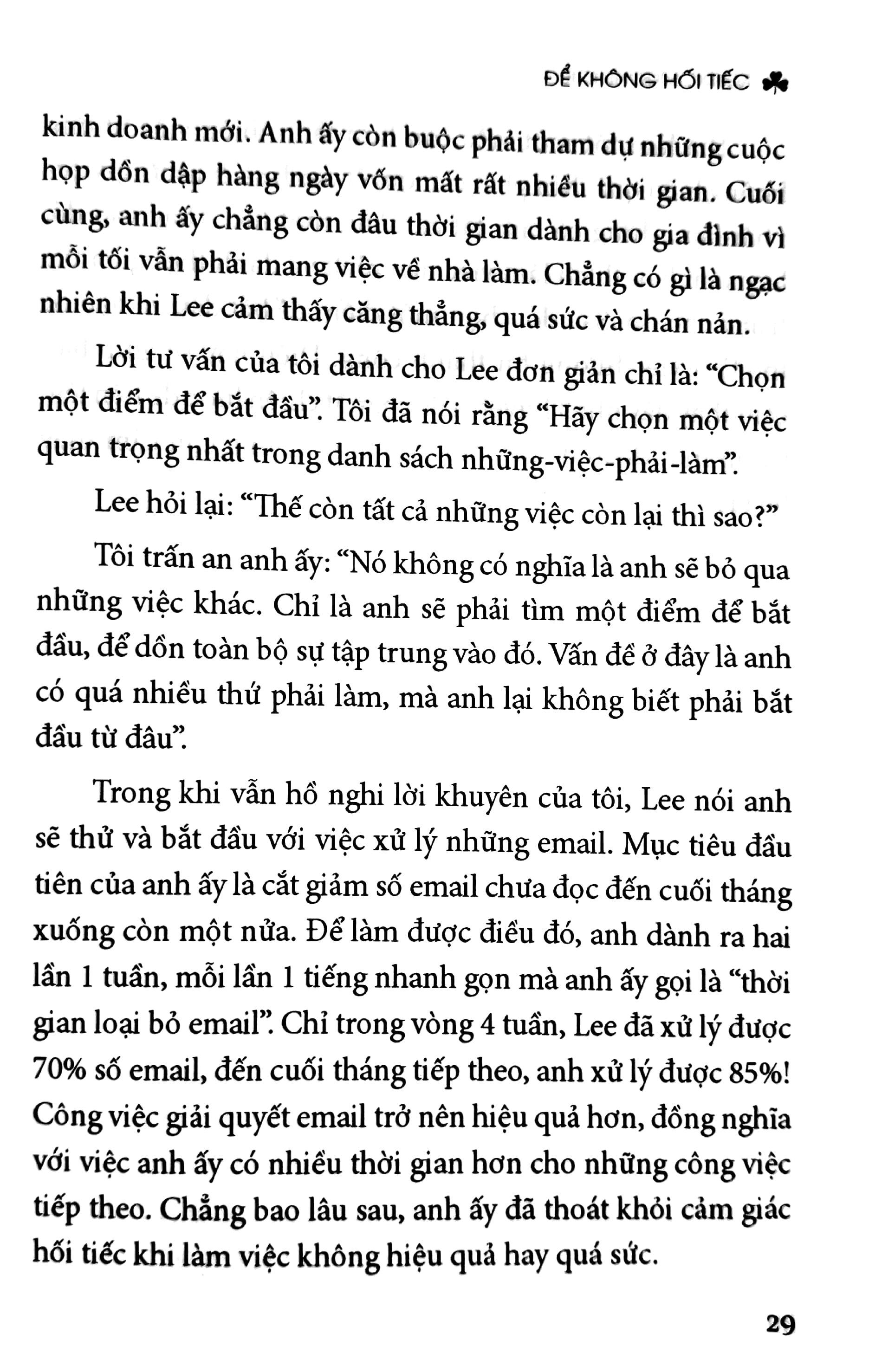 Để Không Hối Tiếc - 30 Cách Để Có Một Cuộc Sống Hạnh Phúc Hơn Và Ý Nghĩa Hơn PDF đọc ebook online, epub online, nghe sách nói audio miễn phí. Để Không Hối Tiếc - 30 Cách Để Có Một Cuộc Sống Hạnh Phúc Hơn Và Ý Nghĩa Hơn PDF đọc ebook online, epub online, nghe sách nói audio miễn phí.