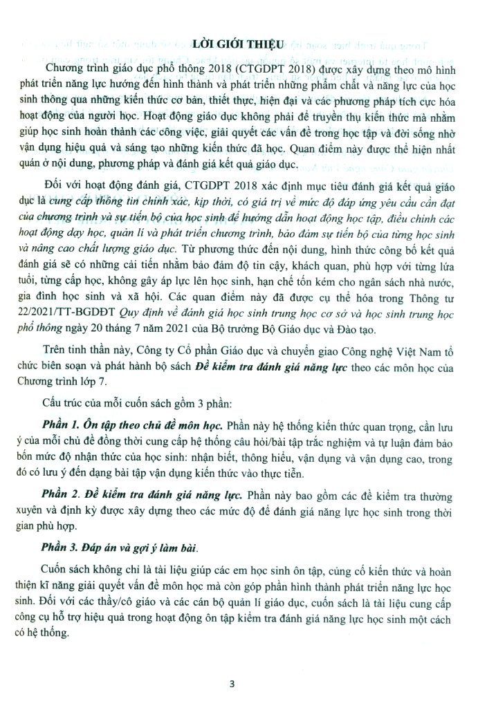 Đề Kiểm Tra Đánh Giá Năng Lực Môn Toán Lớp 7 PDF đọc ebook online, epub online, nghe sách nói audio miễn phí.