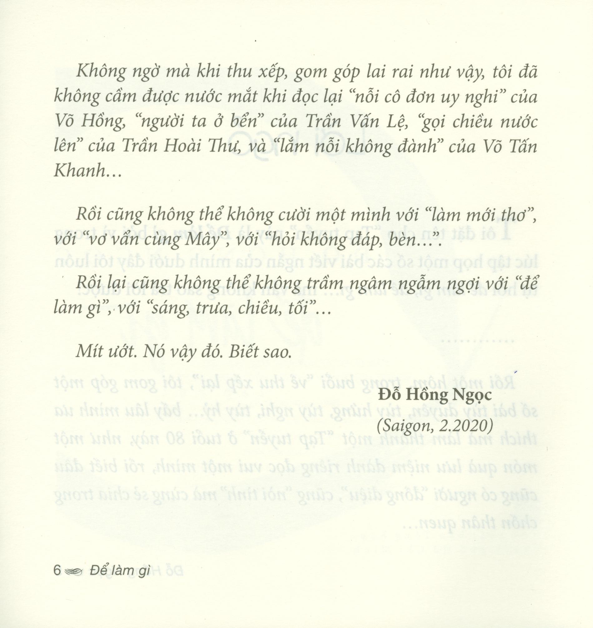 Để Làm Gì - Tạp Bút PDF Để Làm Gì - Tạp Bút PDF