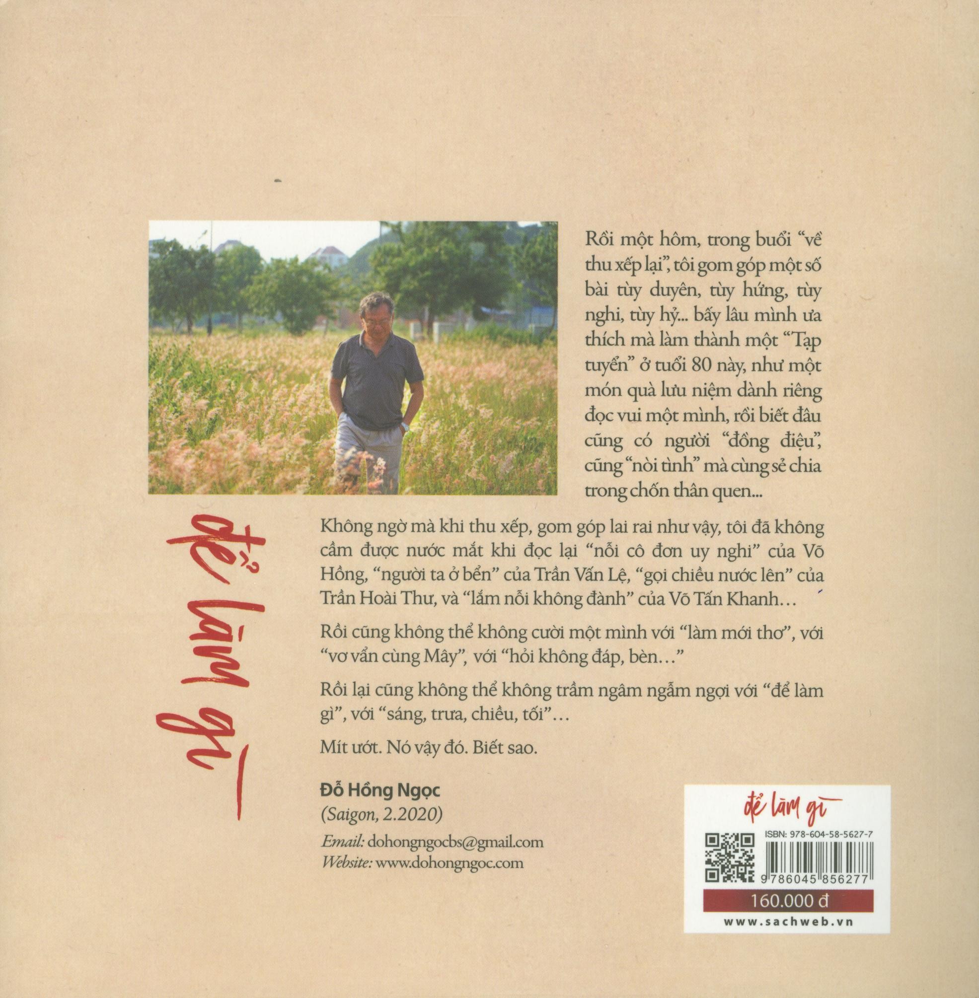 Để Làm Gì - Tạp Bút PDF Để Làm Gì - Tạp Bút PDF