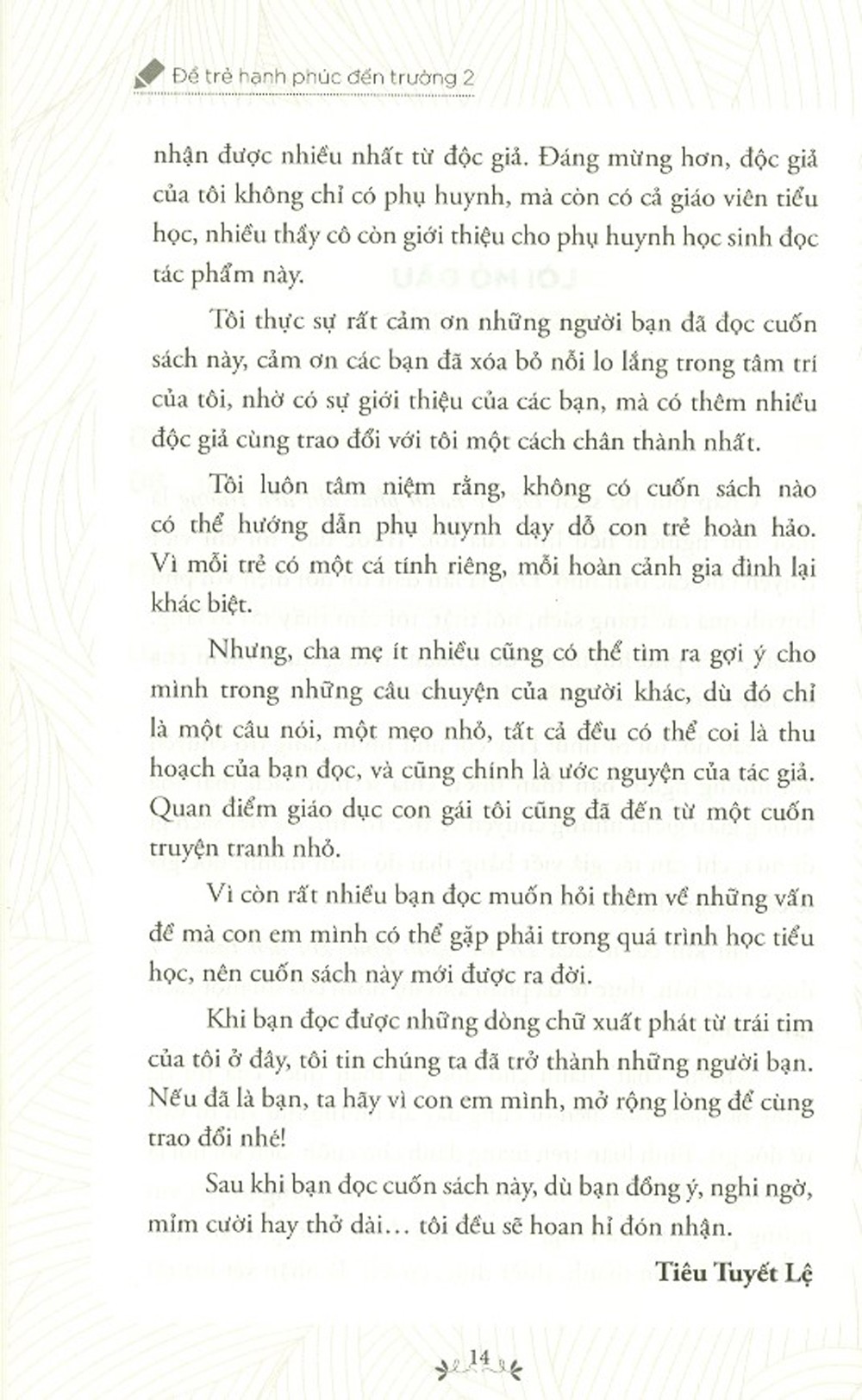 Tải sách Để Trẻ Hạnh Phúc Đến Trường 2 PDF đọc ebook online, epub online, nghe sách nói audio miễn phí.