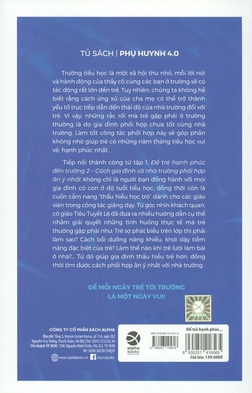 Tải sách Để Trẻ Hạnh Phúc Đến Trường 2 PDF đọc ebook online, epub online, nghe sách nói audio miễn phí.