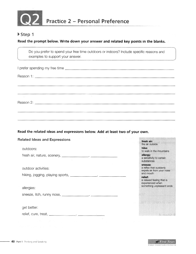 Developing Skills For The Toefl IBT - Speaking PDF đọc ebook online, epub online, nghe sách nói audio miễn phí.