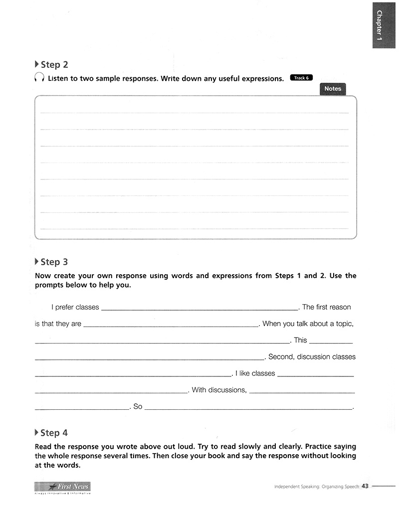 Developing Skills For The Toefl IBT - Speaking PDF đọc ebook online, epub online, nghe sách nói audio miễn phí.