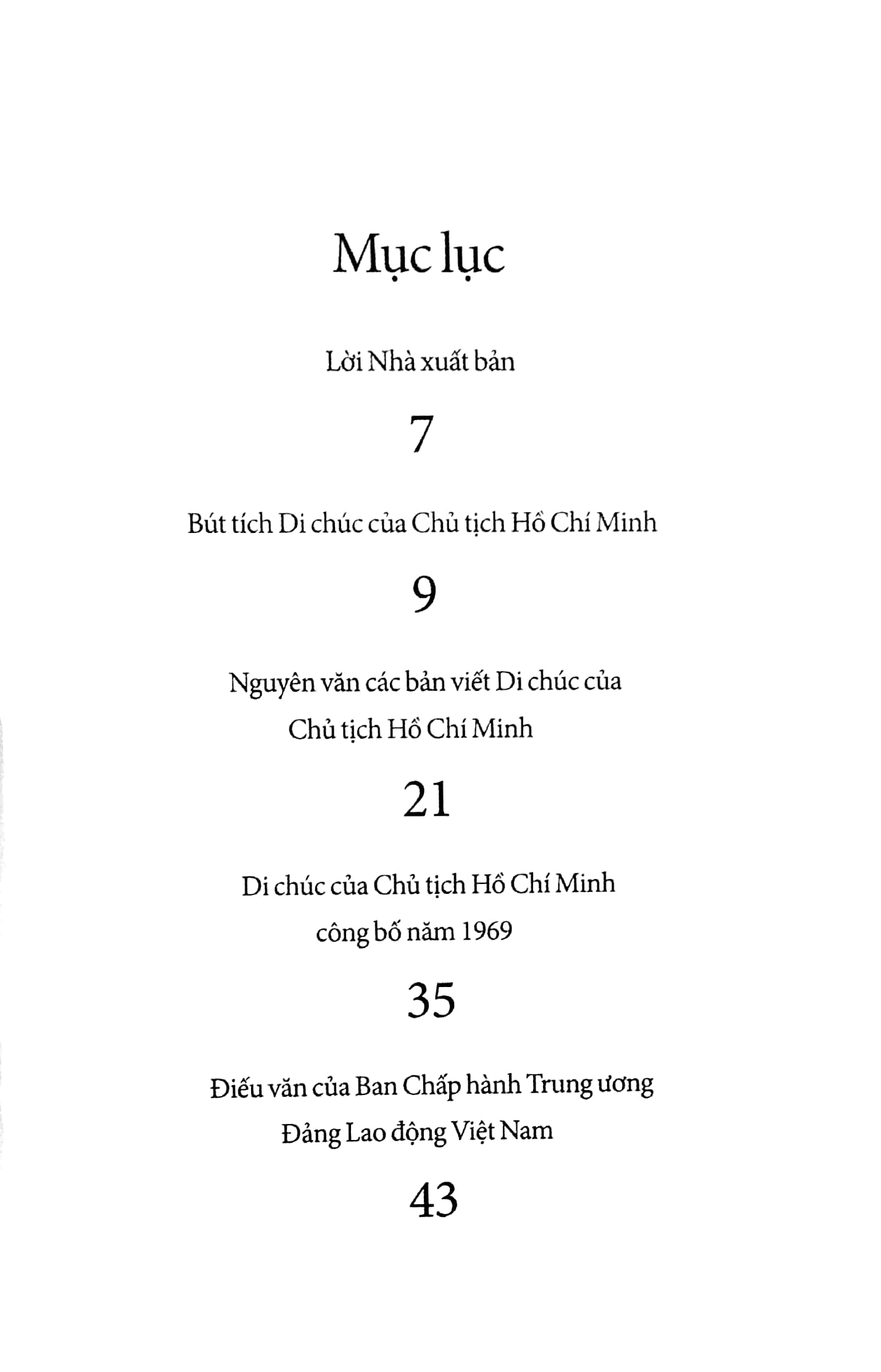 Di Chúc Của Chủ Tịch Hồ Chí Minh PDF Di Chúc Của Chủ Tịch Hồ Chí Minh PDF