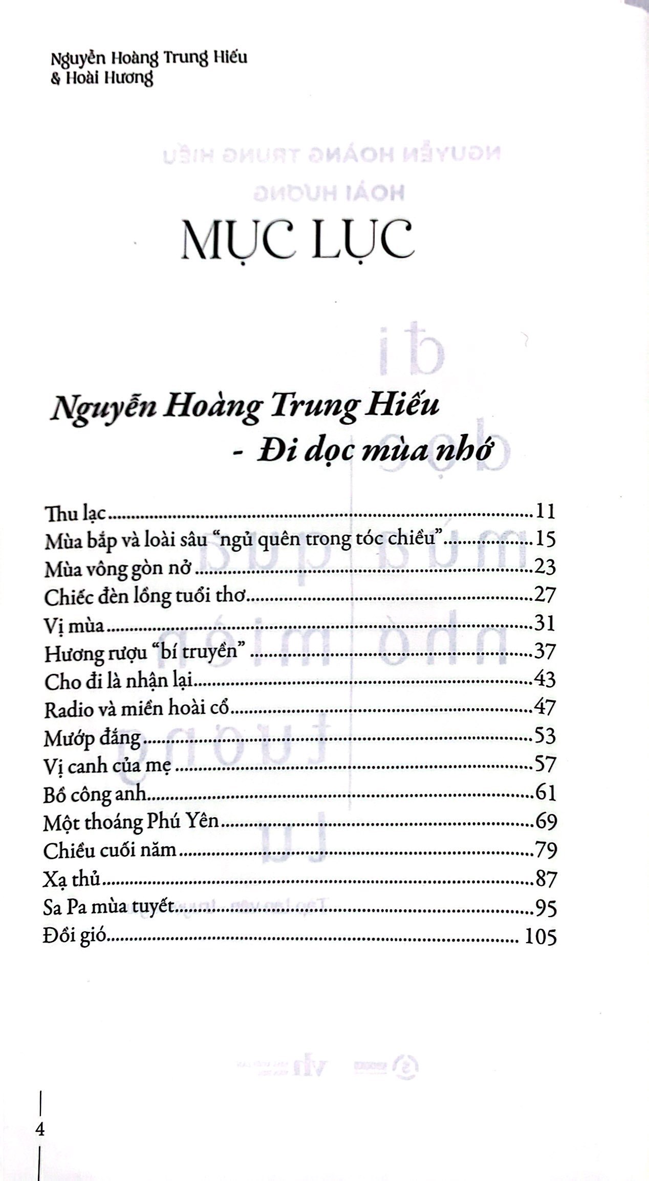 Đi Dọc Mùa Nhớ - Qua Miền Tương Tư PDF Đi Dọc Mùa Nhớ - Qua Miền Tương Tư PDF