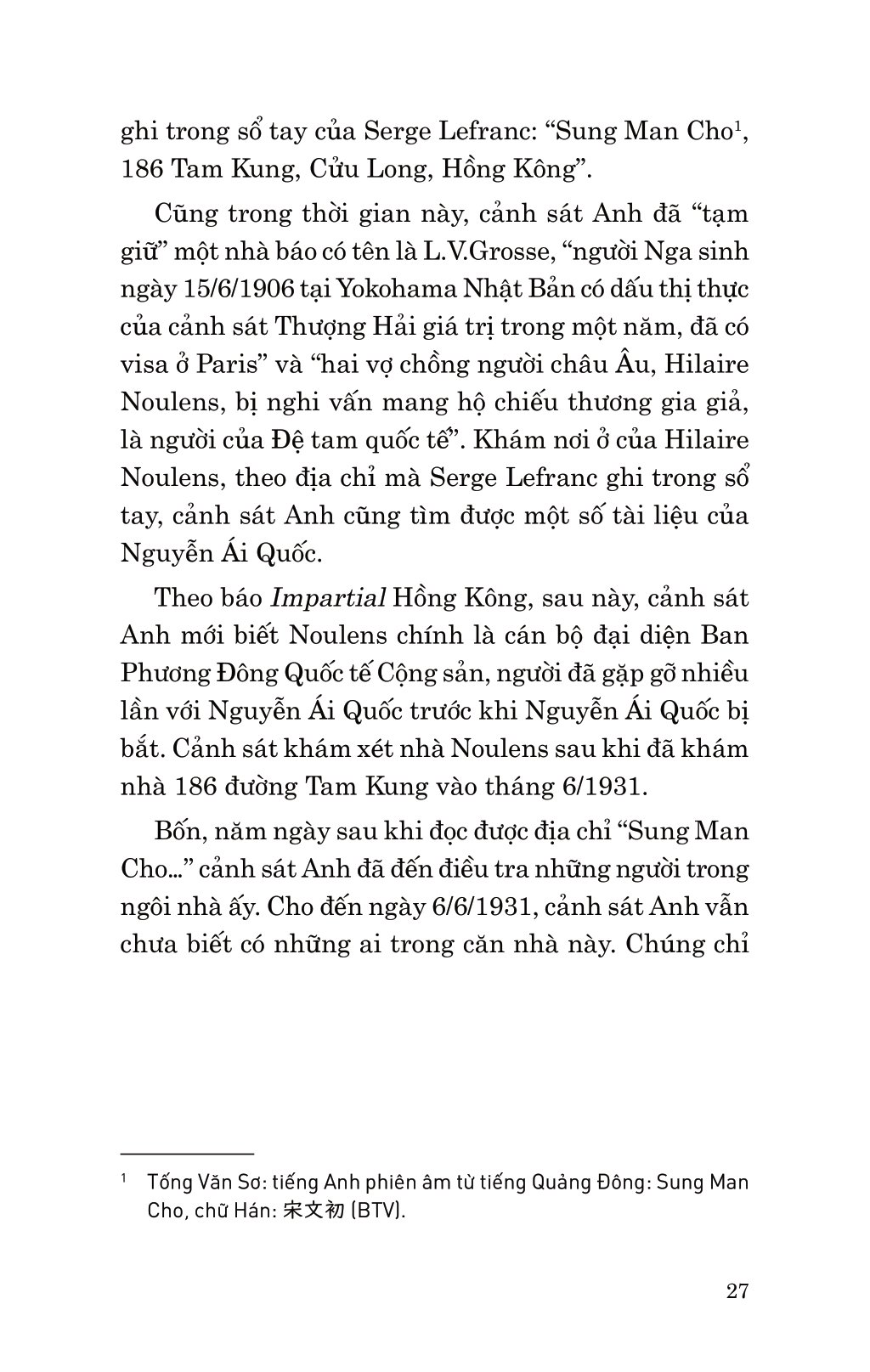 Di Sản Hồ Chí Minh - Nguyễn Ái Quốc Và Vụ Án Hồng Kông Năm 1931 PDF đọc ebook online, epub online, nghe sách nói audio miễn phí.