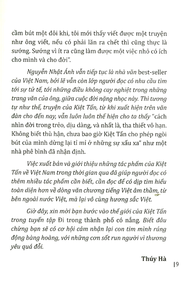 Đi Trong Thành Phố Có Nắng PDF đọc ebook online, epub online, nghe sách nói audio miễn phí.
