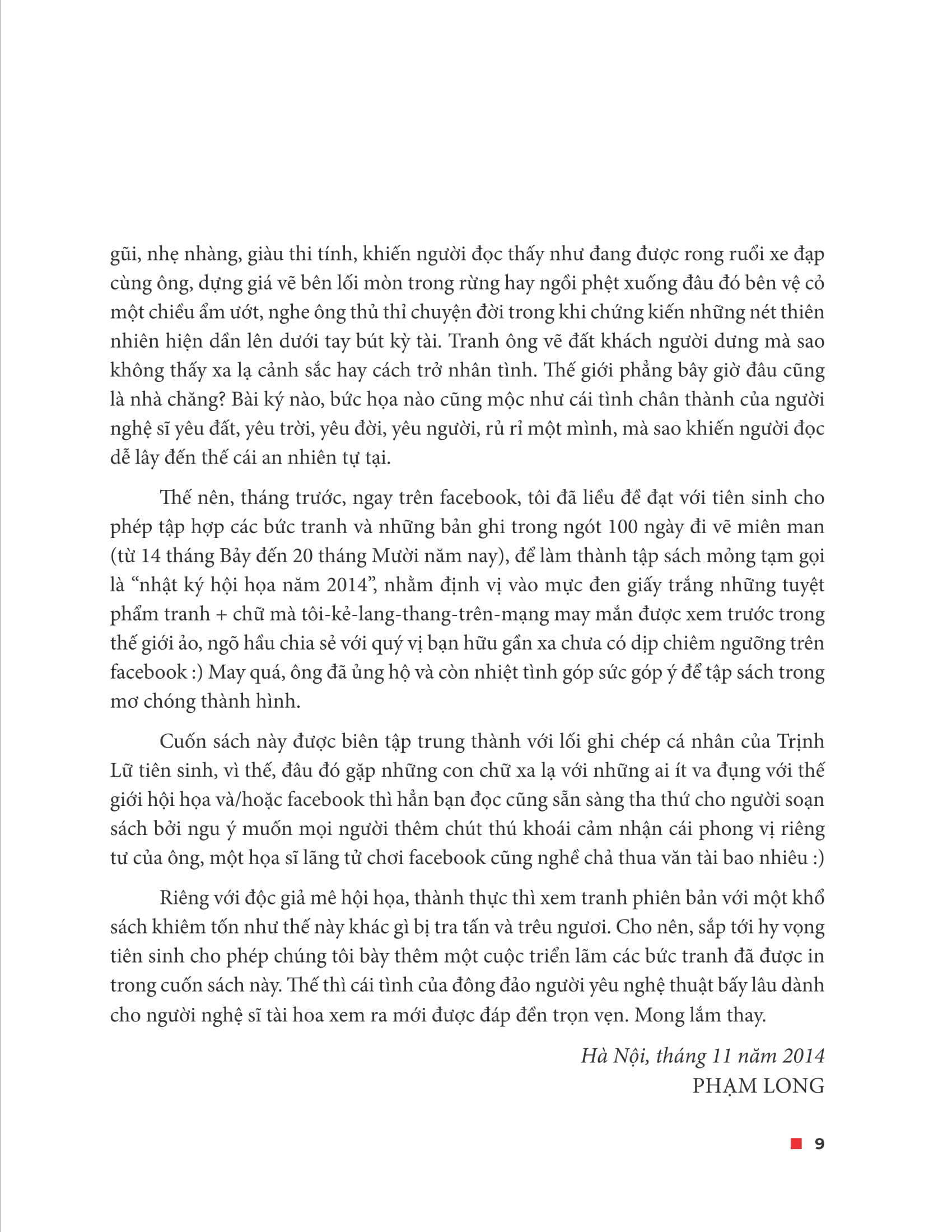 Đi Vẽ - Nhật Ký Hội Họa 2014 Của Trịnh Lữ PDF Đi Vẽ - Nhật Ký Hội Họa 2014 Của Trịnh Lữ PDF