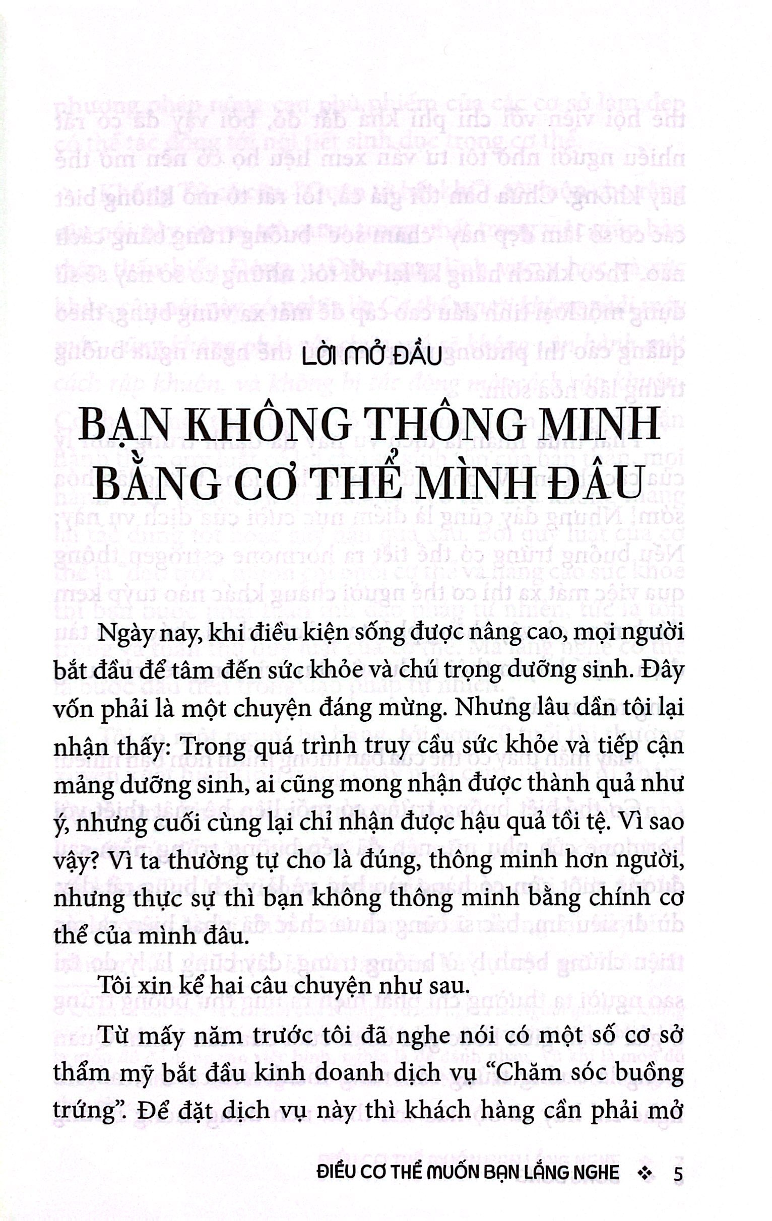 Điều Cơ Thể Muốn Bạn Lắng Nghe PDF Điều Cơ Thể Muốn Bạn Lắng Nghe PDF