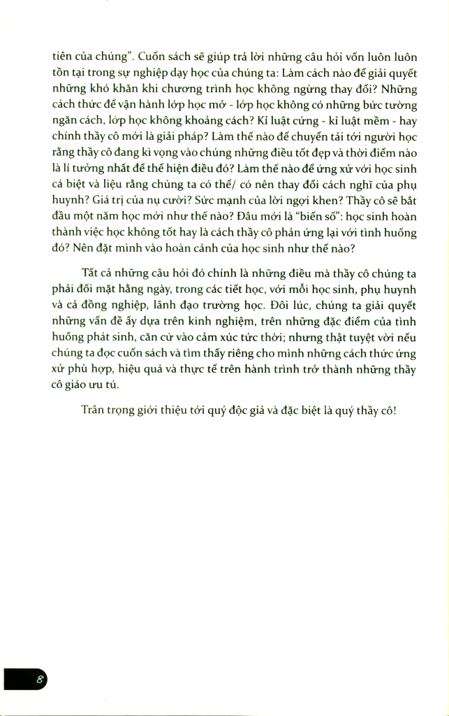 Điều Khiến Giáo Viên Ưu Tú Trở Nên Khác Biệt PDF Điều Khiến Giáo Viên Ưu Tú Trở Nên Khác Biệt PDF
