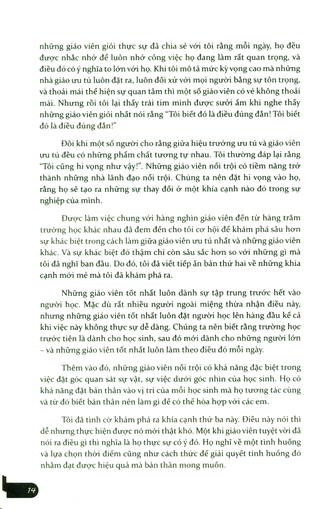 Điều Khiến Giáo Viên Ưu Tú Trở Nên Khác Biệt PDF Điều Khiến Giáo Viên Ưu Tú Trở Nên Khác Biệt PDF