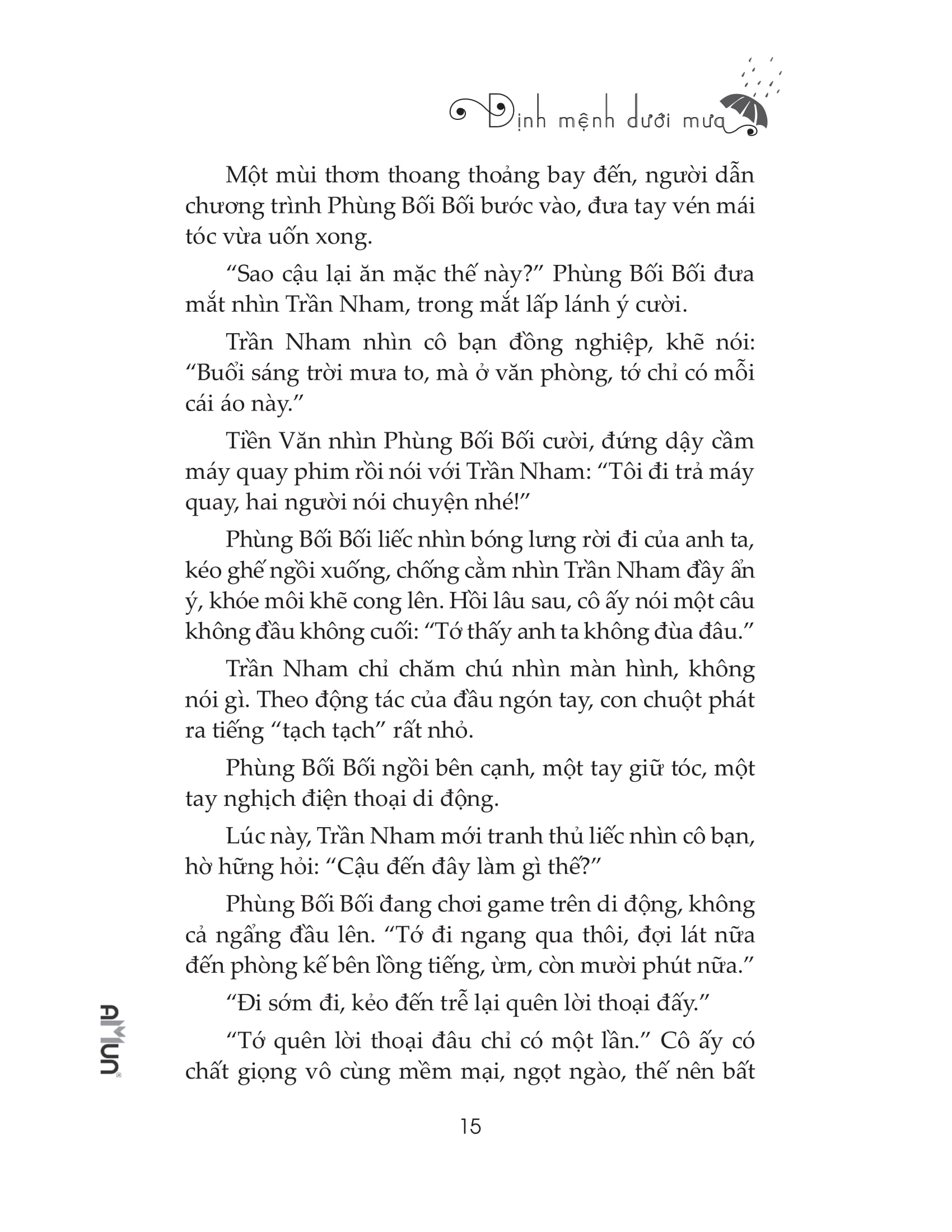 Định Mệnh Dưới Mưa PDF đọc ebook online, epub online, nghe sách nói audio miễn phí. Định Mệnh Dưới Mưa PDF đọc ebook online, epub online, nghe sách nói audio miễn phí.