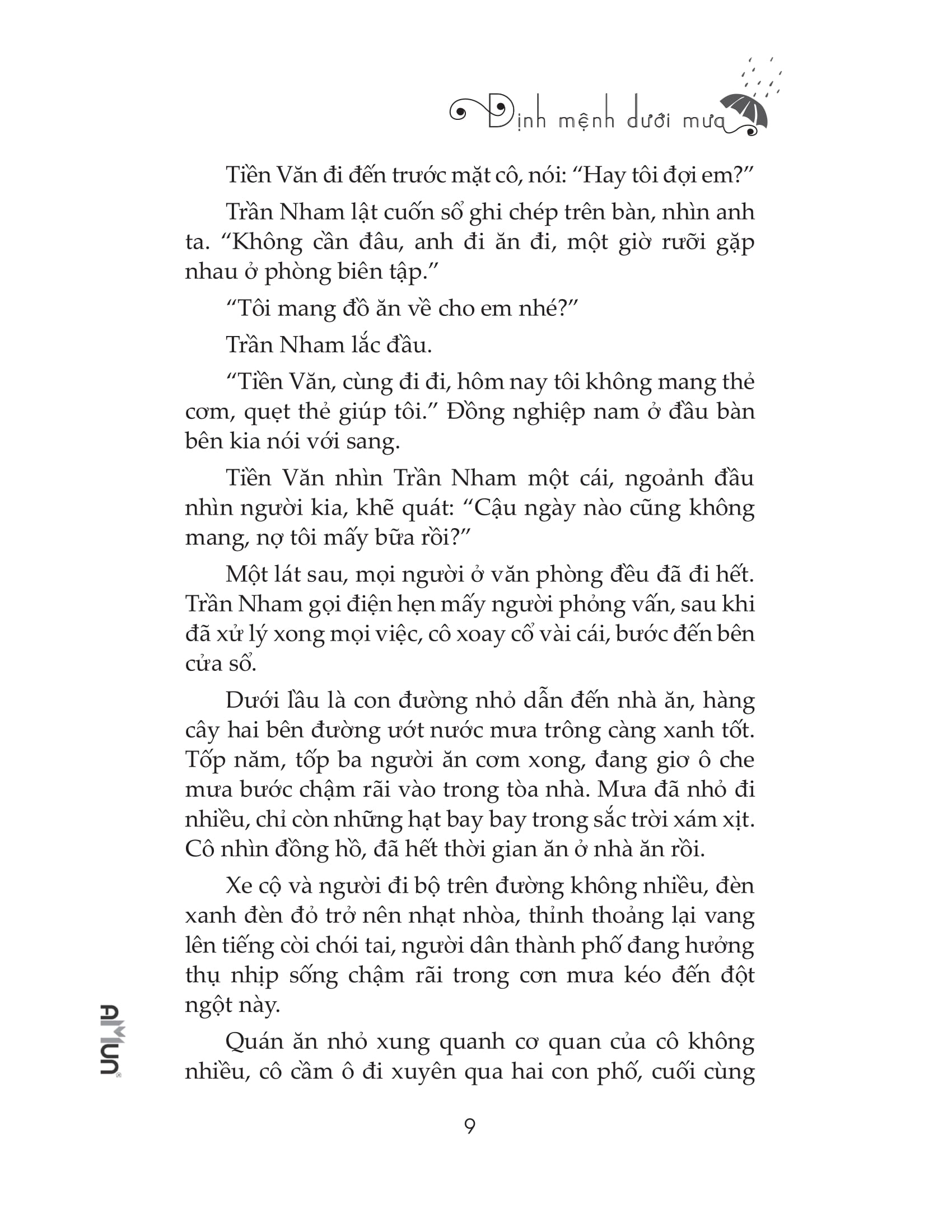 Định Mệnh Dưới Mưa PDF đọc ebook online, epub online, nghe sách nói audio miễn phí. Định Mệnh Dưới Mưa PDF đọc ebook online, epub online, nghe sách nói audio miễn phí.