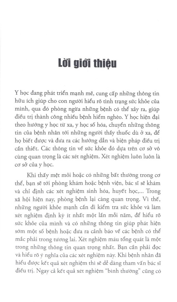 Đọc Hiểu Kết Quả Xét Nghiệm Máu PDF Đọc Hiểu Kết Quả Xét Nghiệm Máu PDF