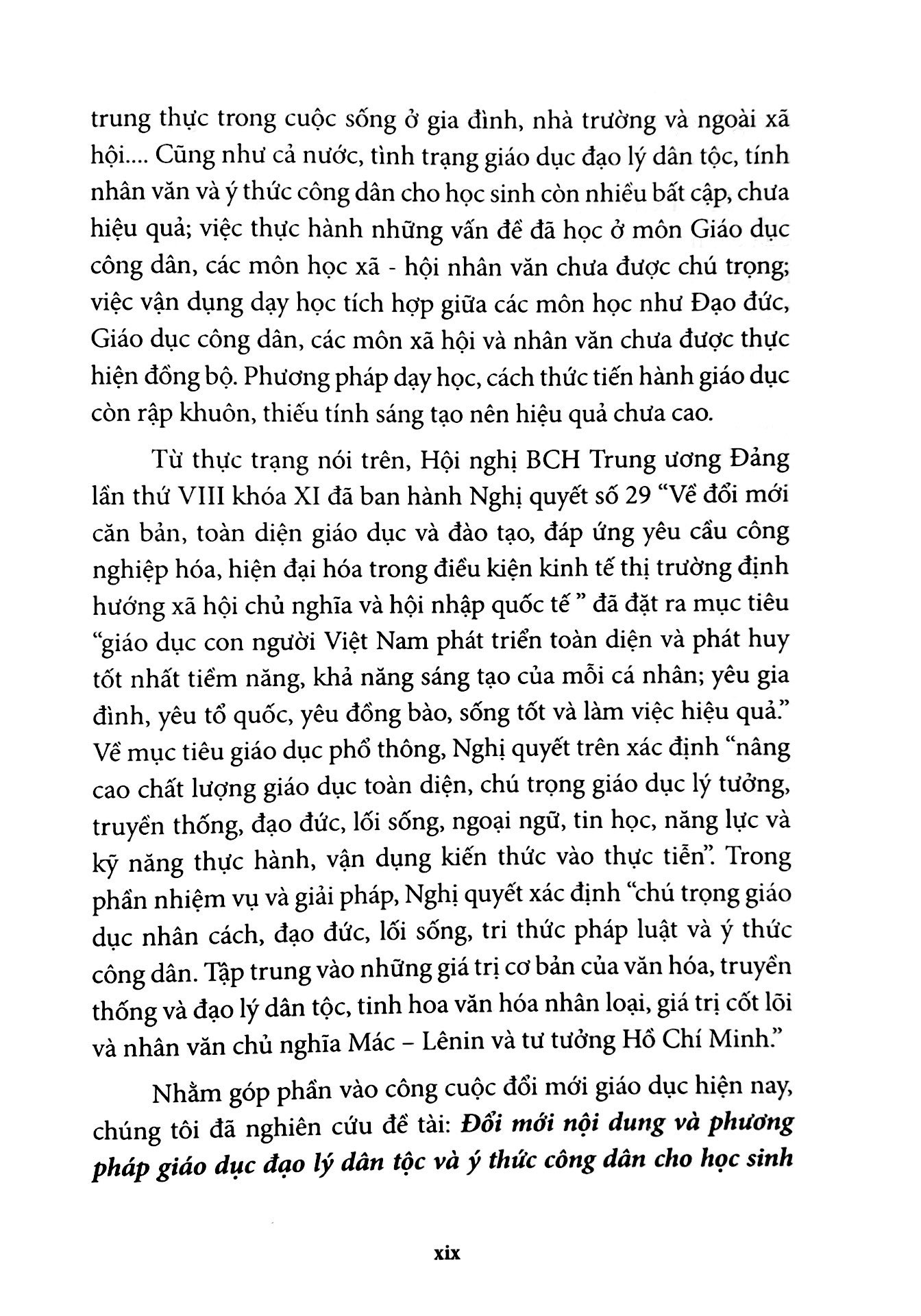 Đổi Mới Giáo Dục Đạo Lý Dân Tộc Và Ý Thức Công Dân Cho Học Sinh Trung Học Phổ Thông Thành Phố Hồ Chí Minh Qua Dạy Học Các Môn Xã Hội - Nhân Văn PDF