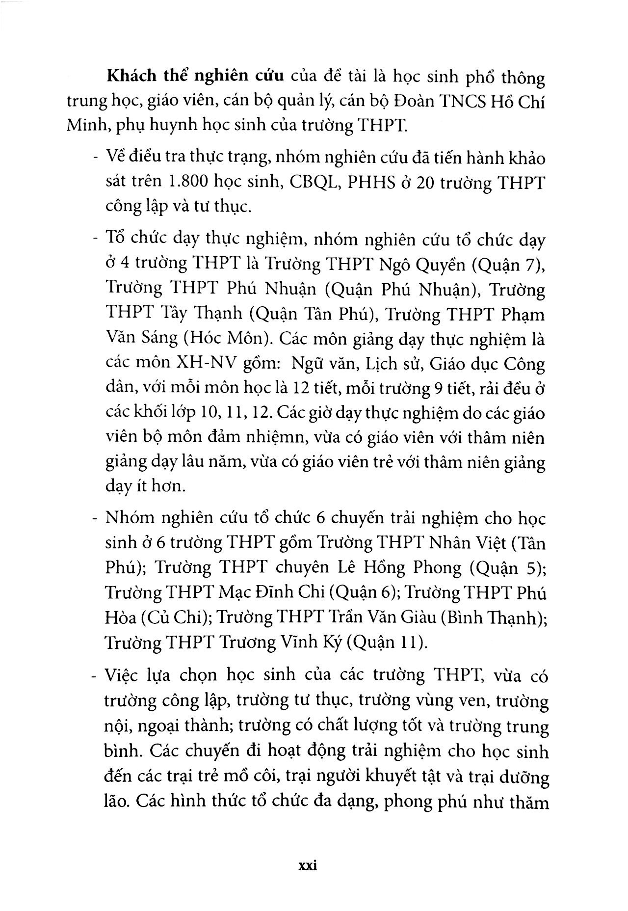 Đổi Mới Giáo Dục Đạo Lý Dân Tộc Và Ý Thức Công Dân Cho Học Sinh Trung Học Phổ Thông Thành Phố Hồ Chí Minh Qua Dạy Học Các Môn Xã Hội - Nhân Văn PDF