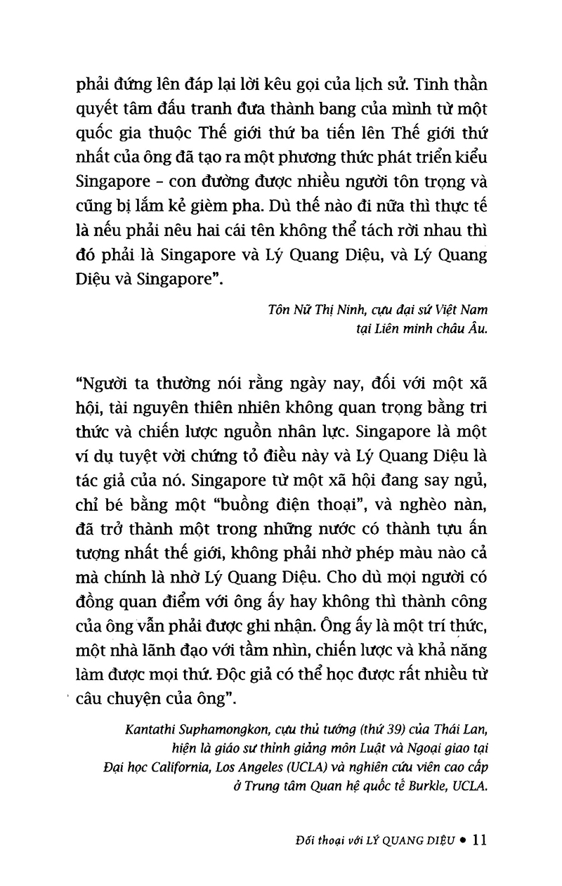 Đối Thoại Với Lý Quang Diệu (Tái Bản 2018) PDF đọc ebook online, epub online, nghe sách nói audio miễn phí.