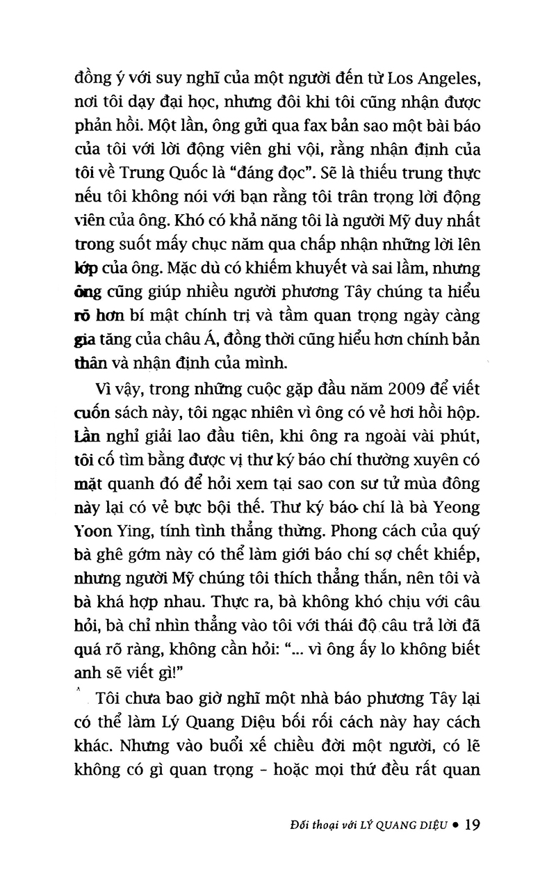 Đối Thoại Với Lý Quang Diệu (Tái Bản 2018) PDF đọc ebook online, epub online, nghe sách nói audio miễn phí.