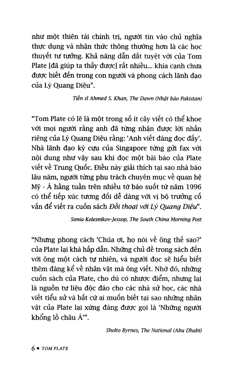 Đối Thoại Với Lý Quang Diệu (Tái Bản 2018) PDF đọc ebook online, epub online, nghe sách nói audio miễn phí.