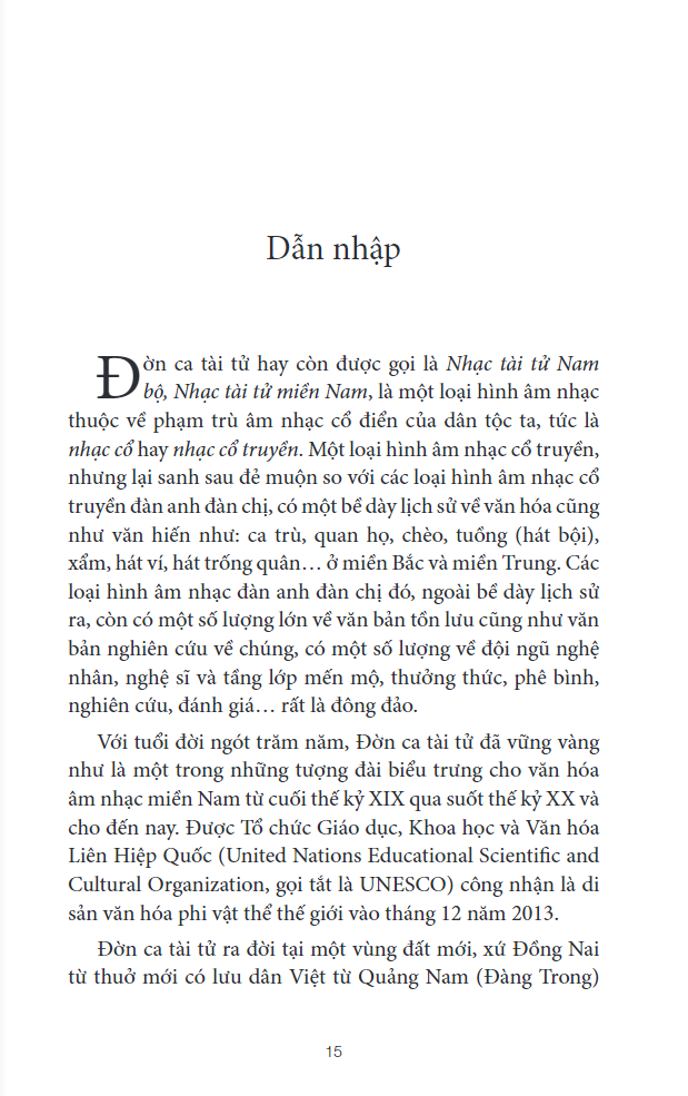 Đờn Ca Tài Tử Nam Bộ - Khảo & Luận PDF đọc ebook online, epub online, nghe sách nói audio miễn phí.
