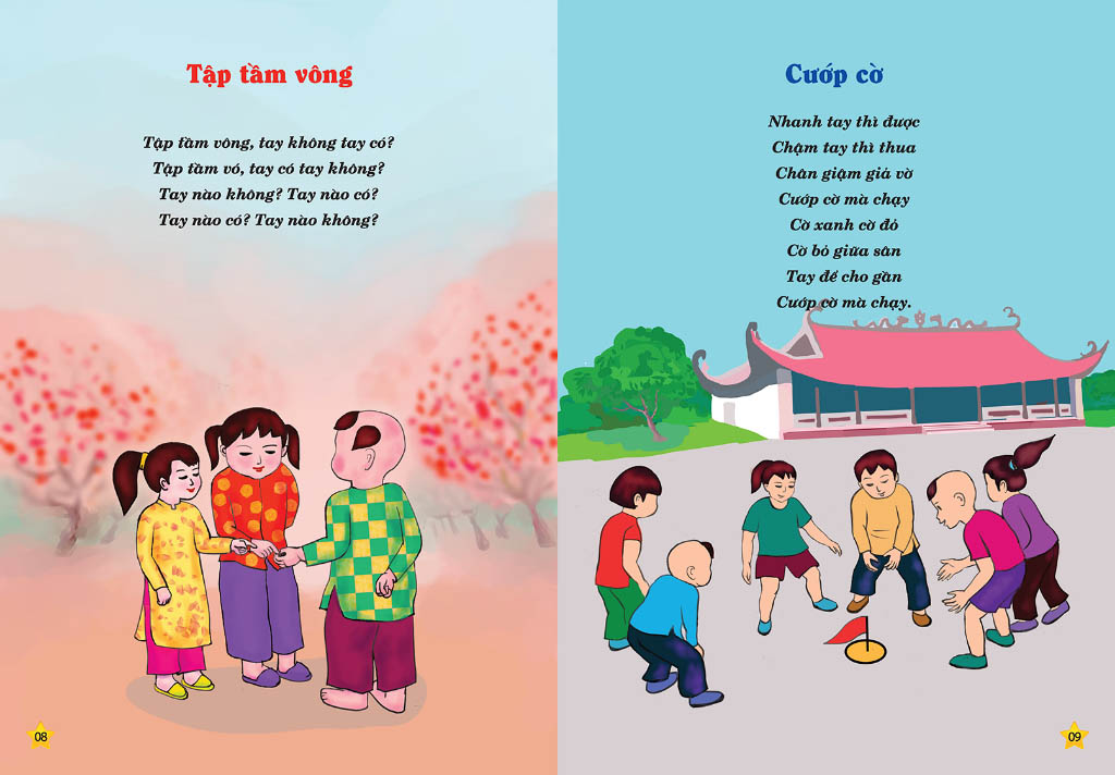 Đồng Dao Cho Bé - Các Trò Chơi Dân Gian PDF đọc ebook online, epub online, nghe sách nói audio miễn phí. Tải sách Đồng Dao Cho Bé - Các Trò Chơi Dân Gian PDF đọc ebook online, epub online, nghe sách nói audio miễn phí.