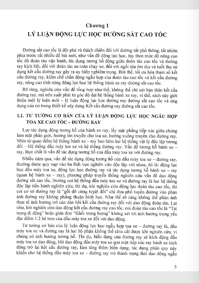 Động Lực Học Đường Sắt Cao Tốc Và Ứng Dụng PDF Động Lực Học Đường Sắt Cao Tốc Và Ứng Dụng PDF