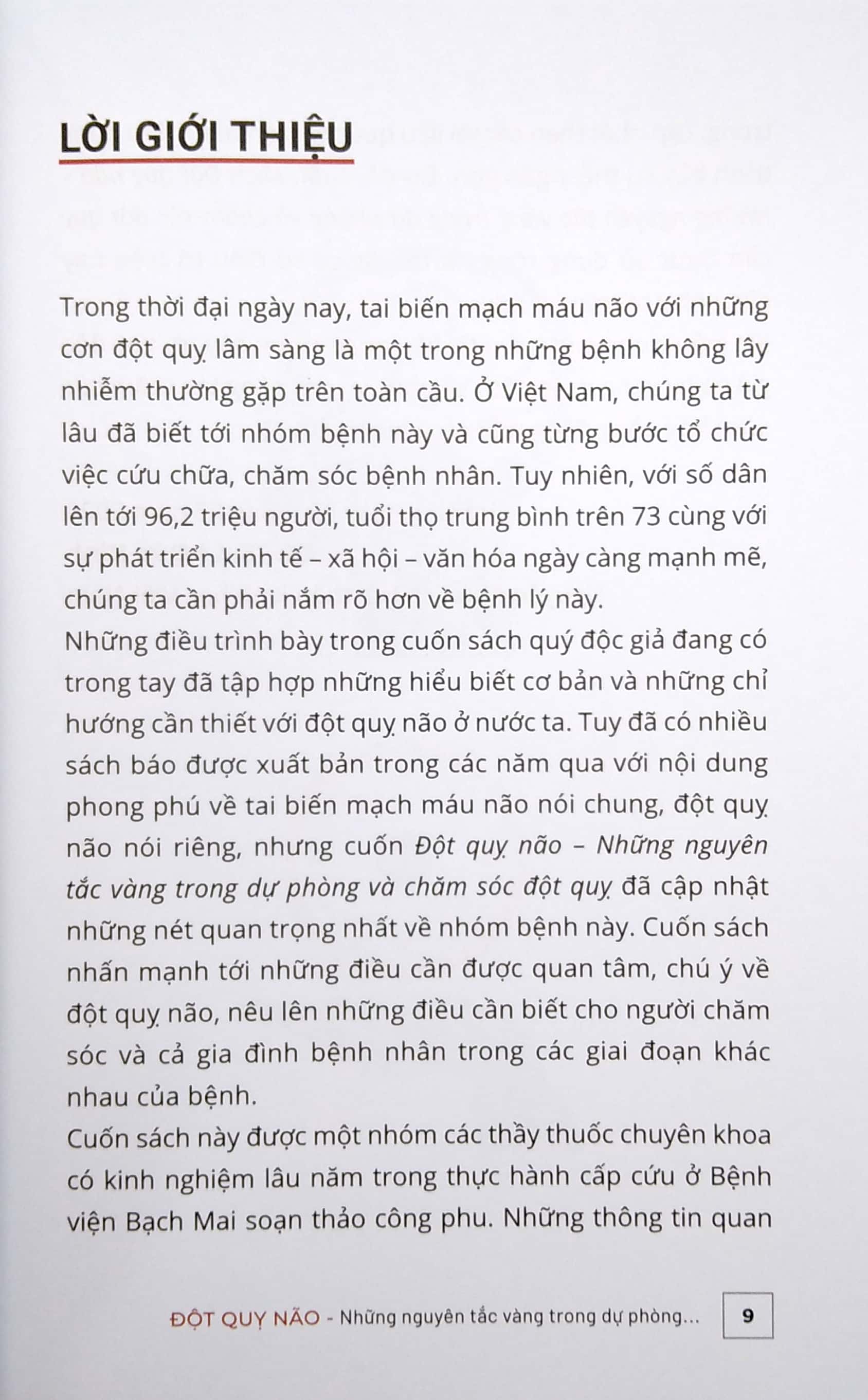 Đột Quỵ Não - Những Nguyên Tắc Vàng Trong Dự Phòng Và Chăm Sóc Đột Quỵ PDF