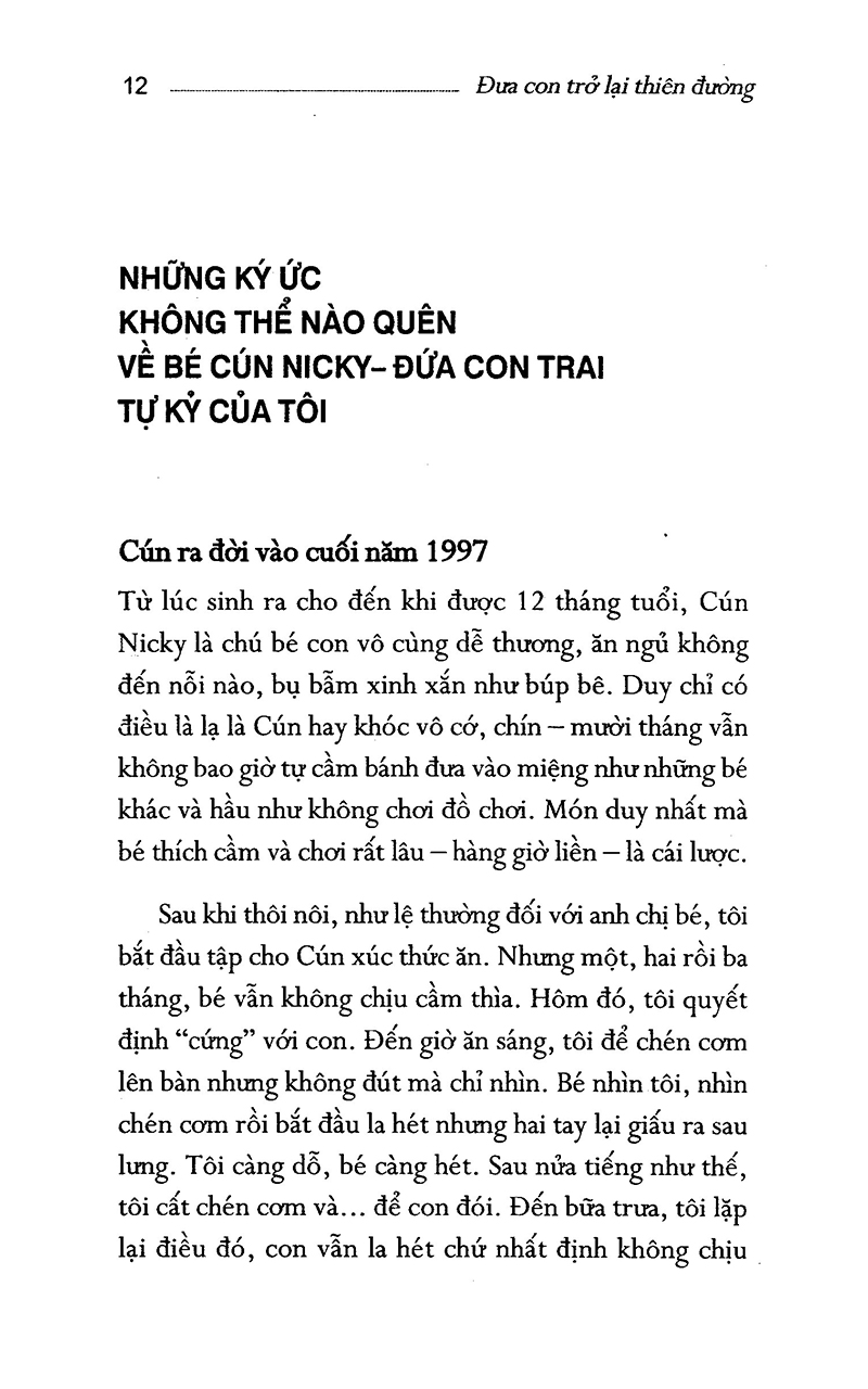 Đưa Con Trở Lại Thiên Đường PDF đọc ebook online, epub online, nghe sách nói audio miễn phí.