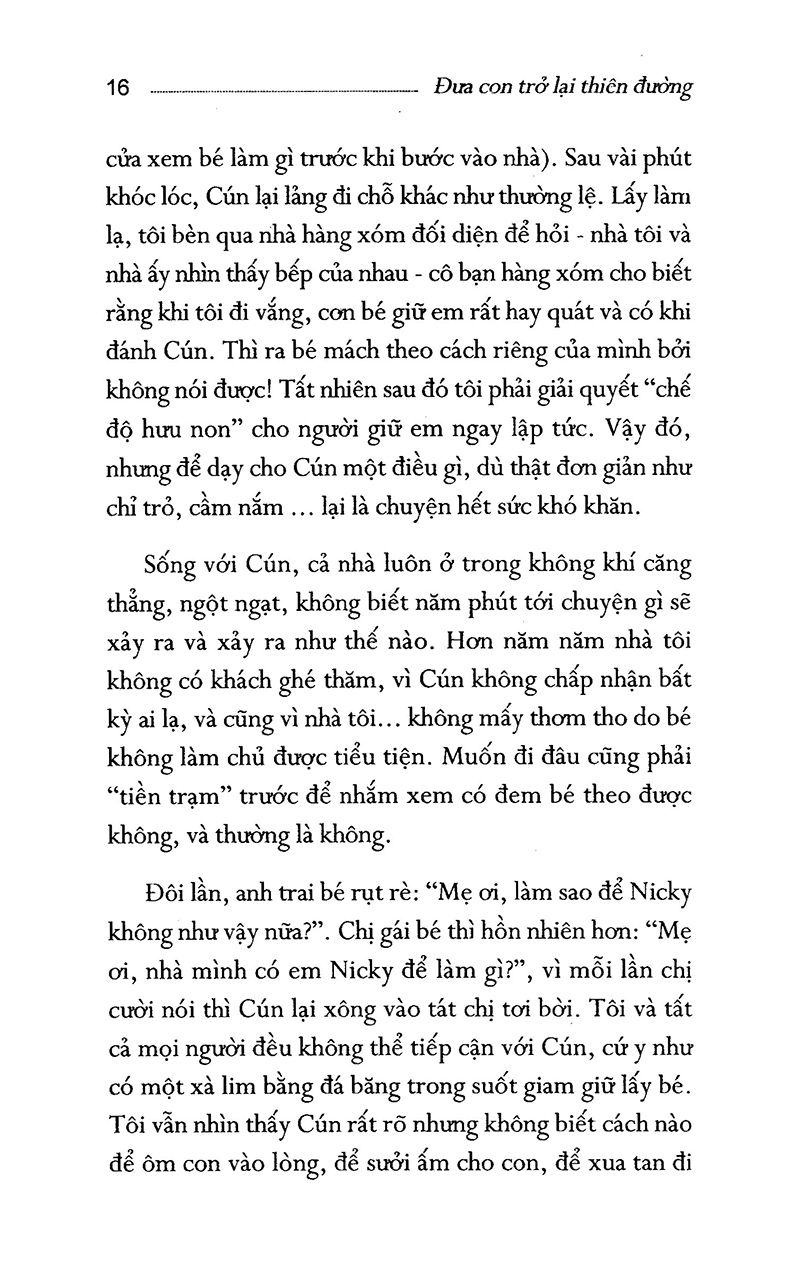 Đưa Con Trở Lại Thiên Đường PDF đọc ebook online, epub online, nghe sách nói audio miễn phí.
