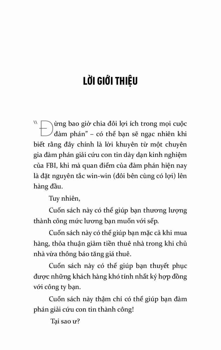 Đừng Bao Giờ Chia Đôi Lợi Ích Trong Mọi Cuộc Đàm Phán PDF Đừng Bao Giờ Chia Đôi Lợi Ích Trong Mọi Cuộc Đàm Phán PDF