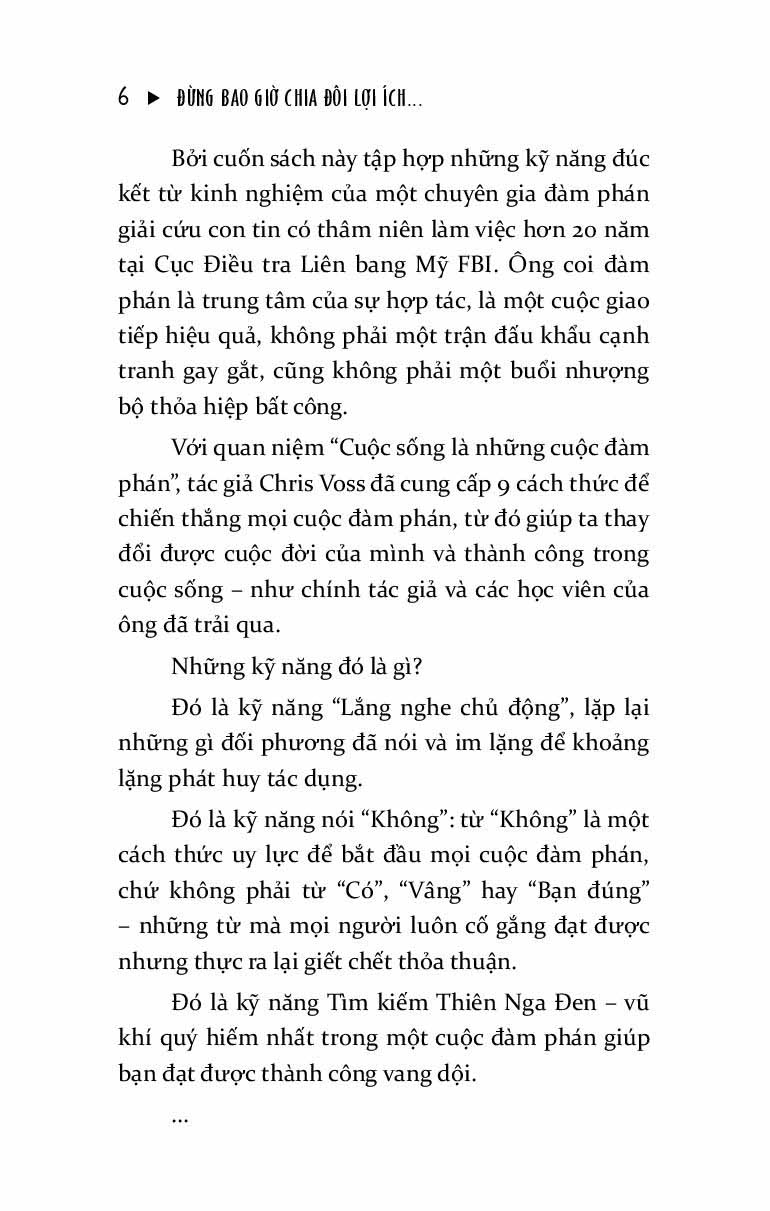 Đừng Bao Giờ Chia Đôi Lợi Ích Trong Mọi Cuộc Đàm Phán PDF Đừng Bao Giờ Chia Đôi Lợi Ích Trong Mọi Cuộc Đàm Phán PDF