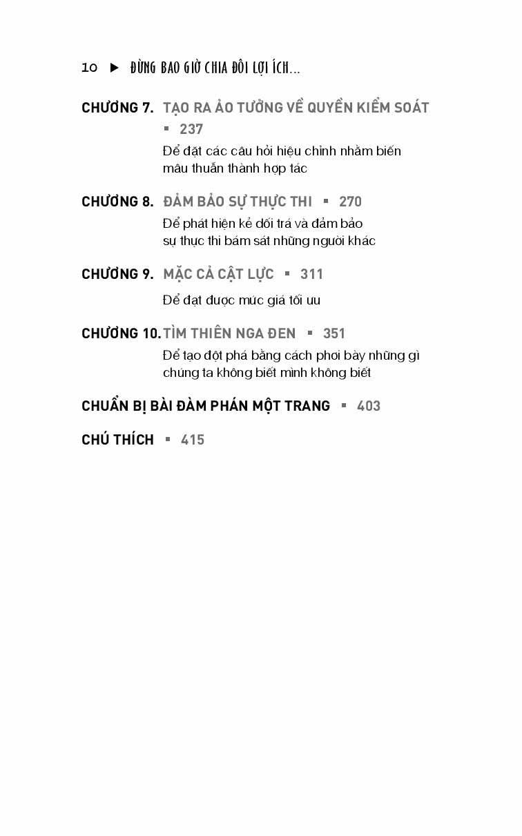 Đừng Bao Giờ Chia Đôi Lợi Ích Trong Mọi Cuộc Đàm Phán PDF Đừng Bao Giờ Chia Đôi Lợi Ích Trong Mọi Cuộc Đàm Phán PDF