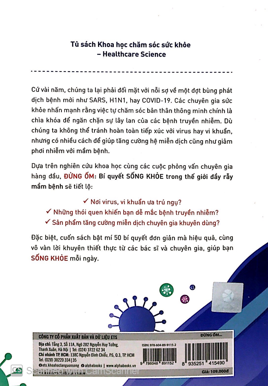 Đừng Ốm - Bí Quyết Sống Khỏe Trong Thế Giới Đầy Rẫy Mầm Bệnh PDF